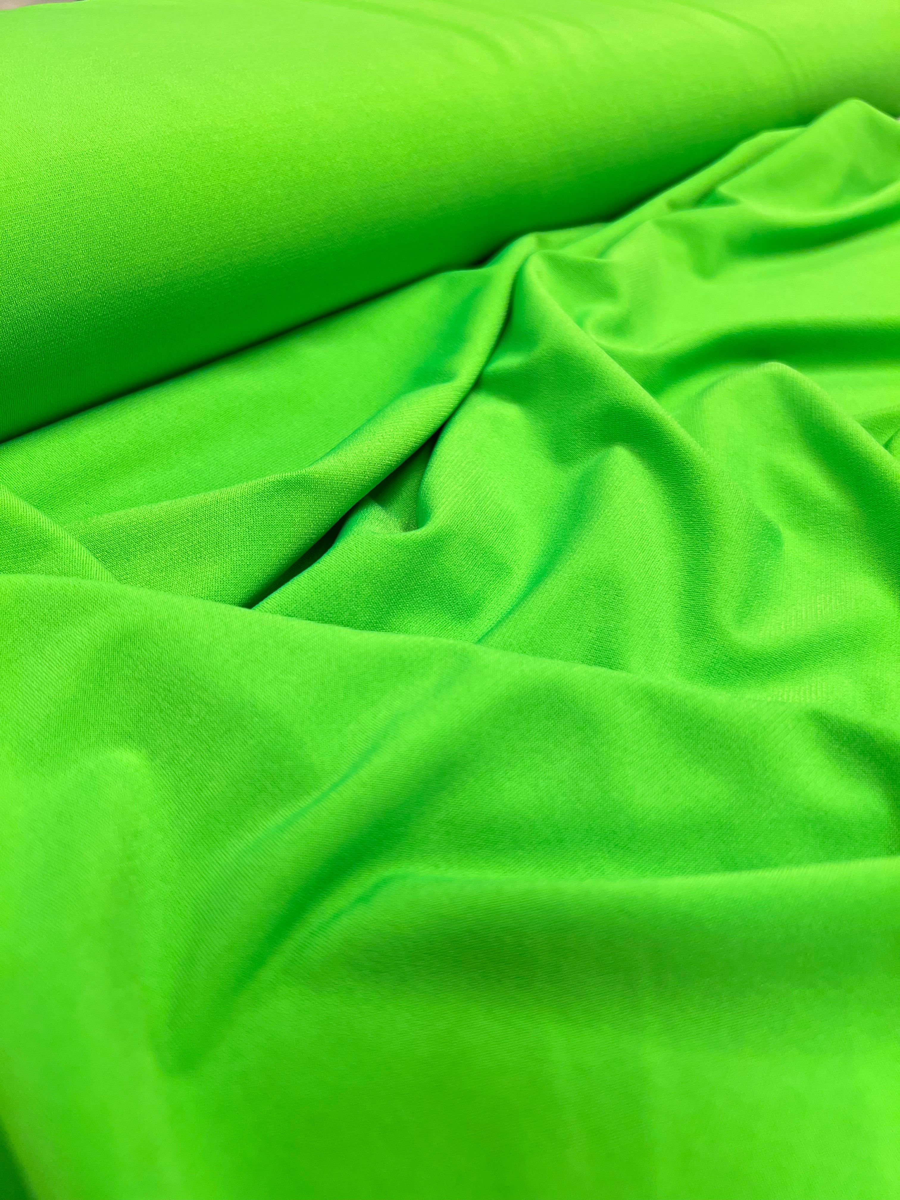 Neongroen - Polyestertricot