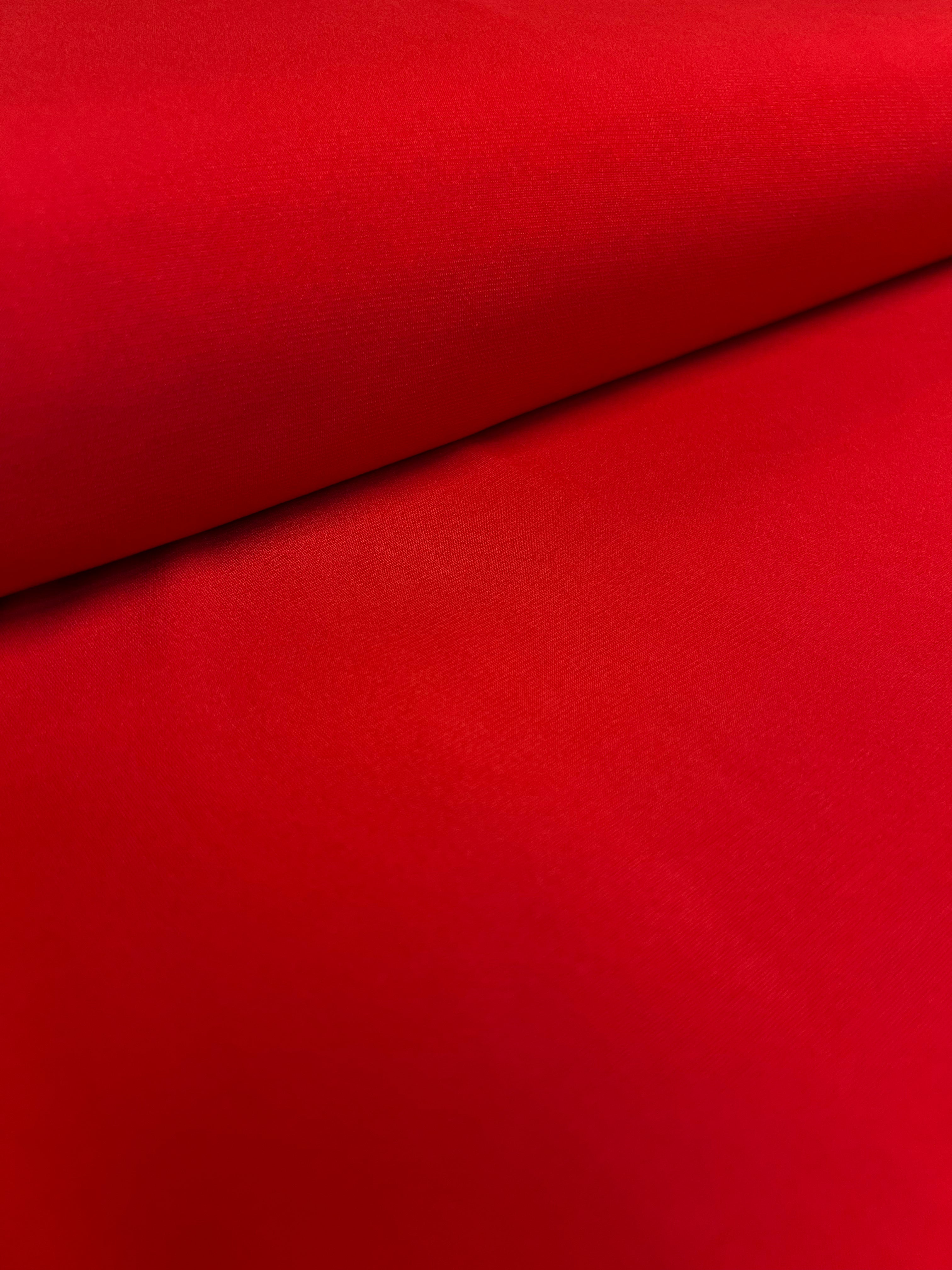 Rood - Polyestertricot