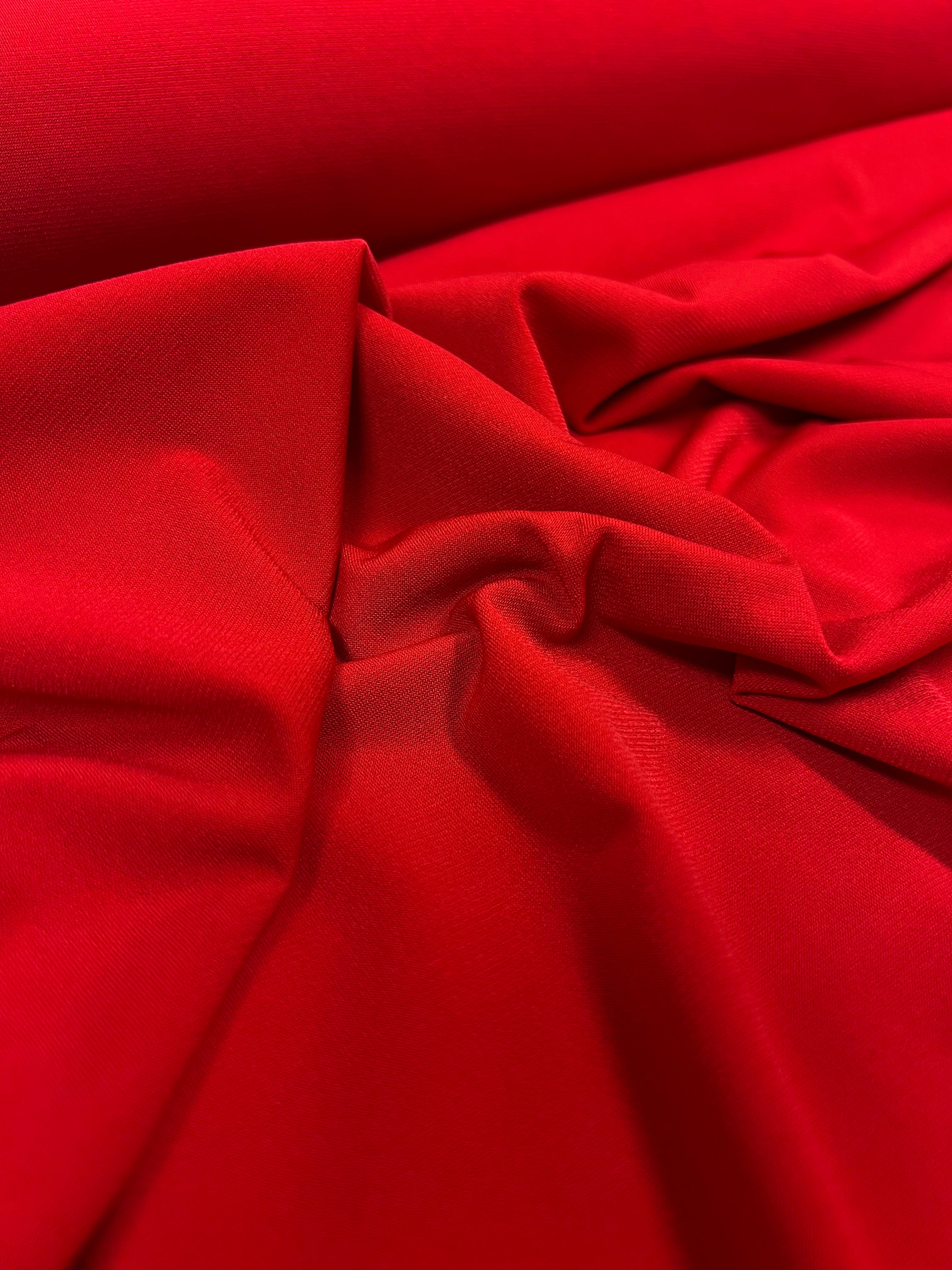 Rood - Polyestertricot