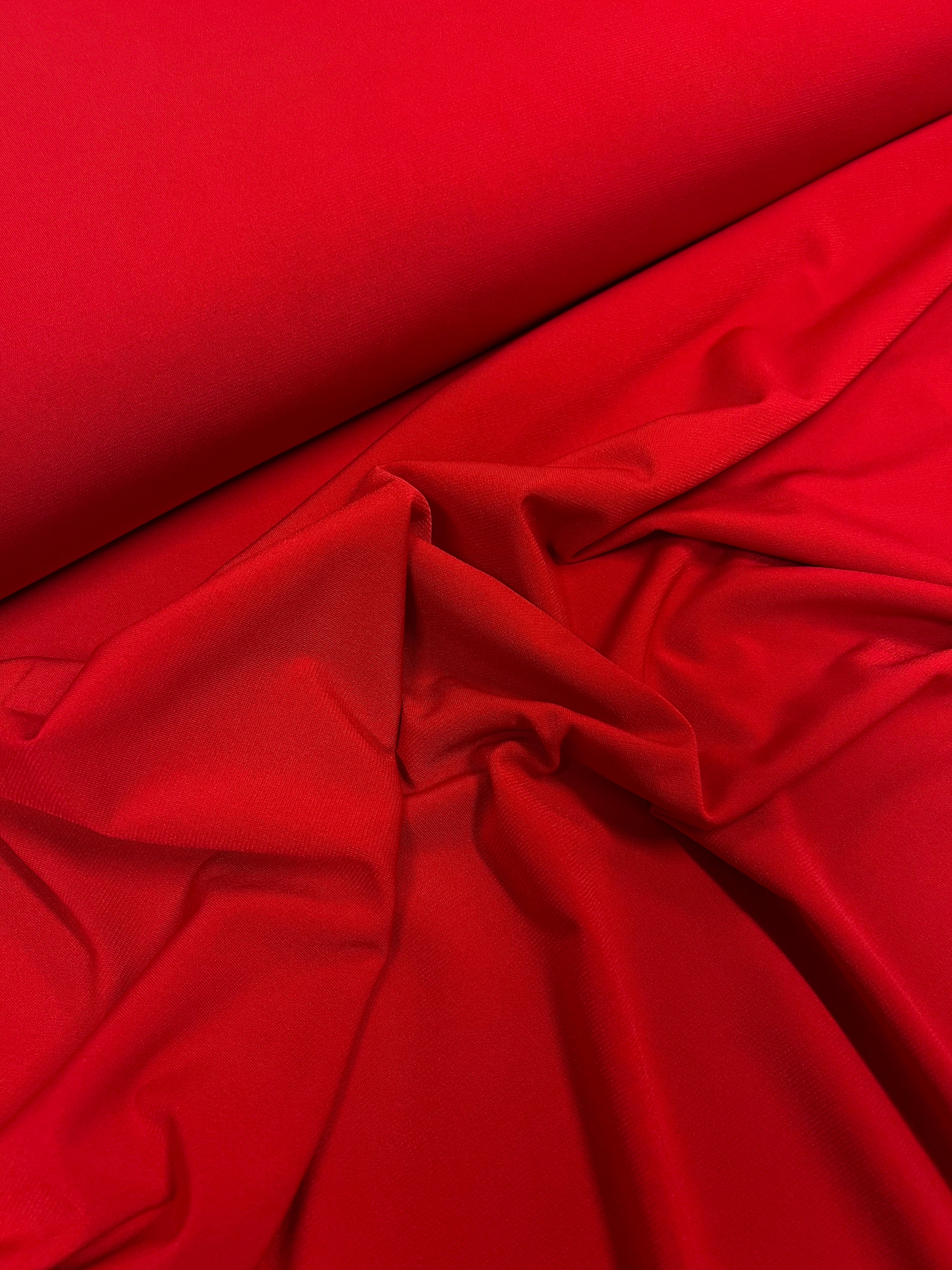 Rood - Polyestertricot