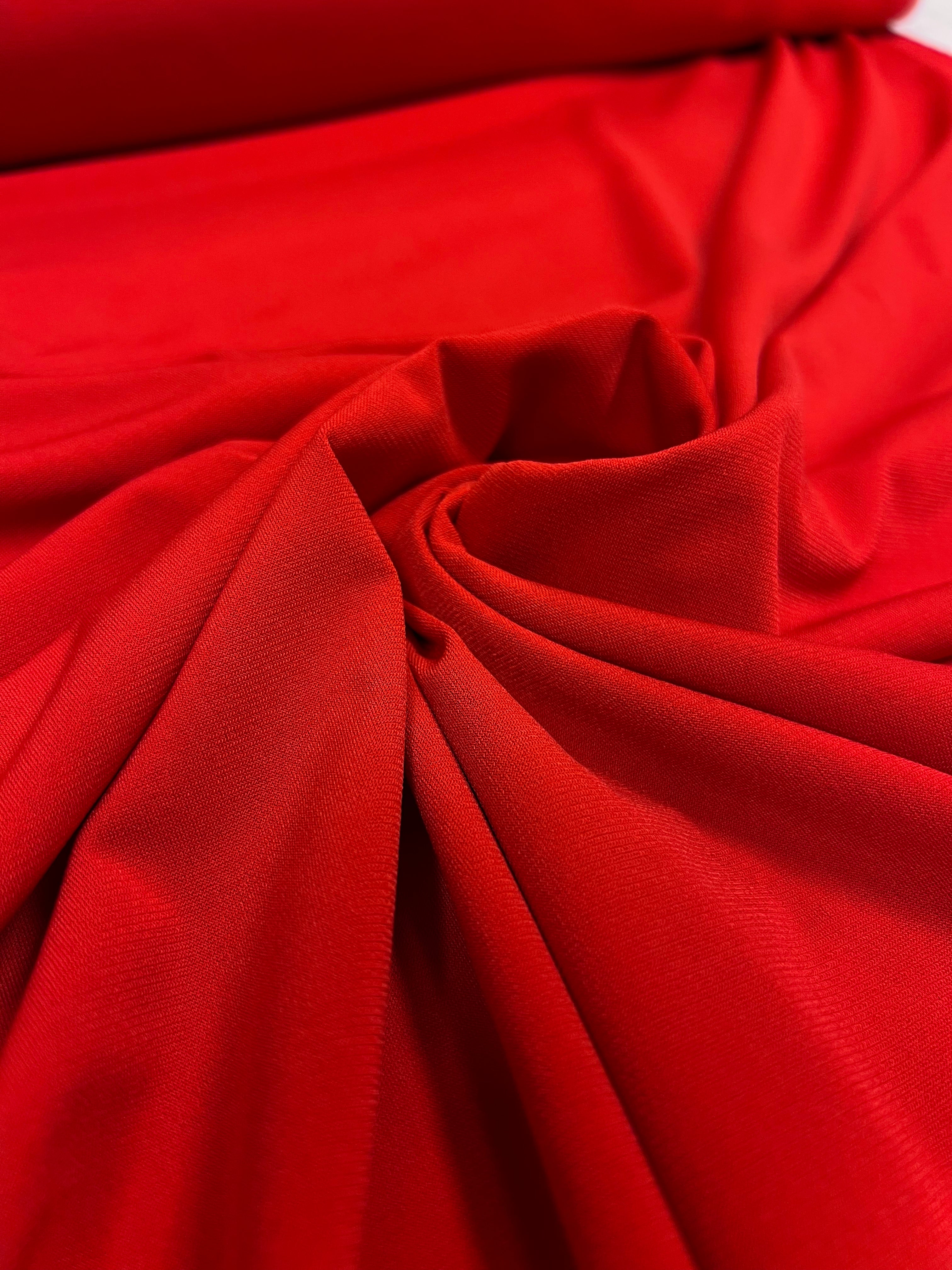 Rood - Polyestertricot