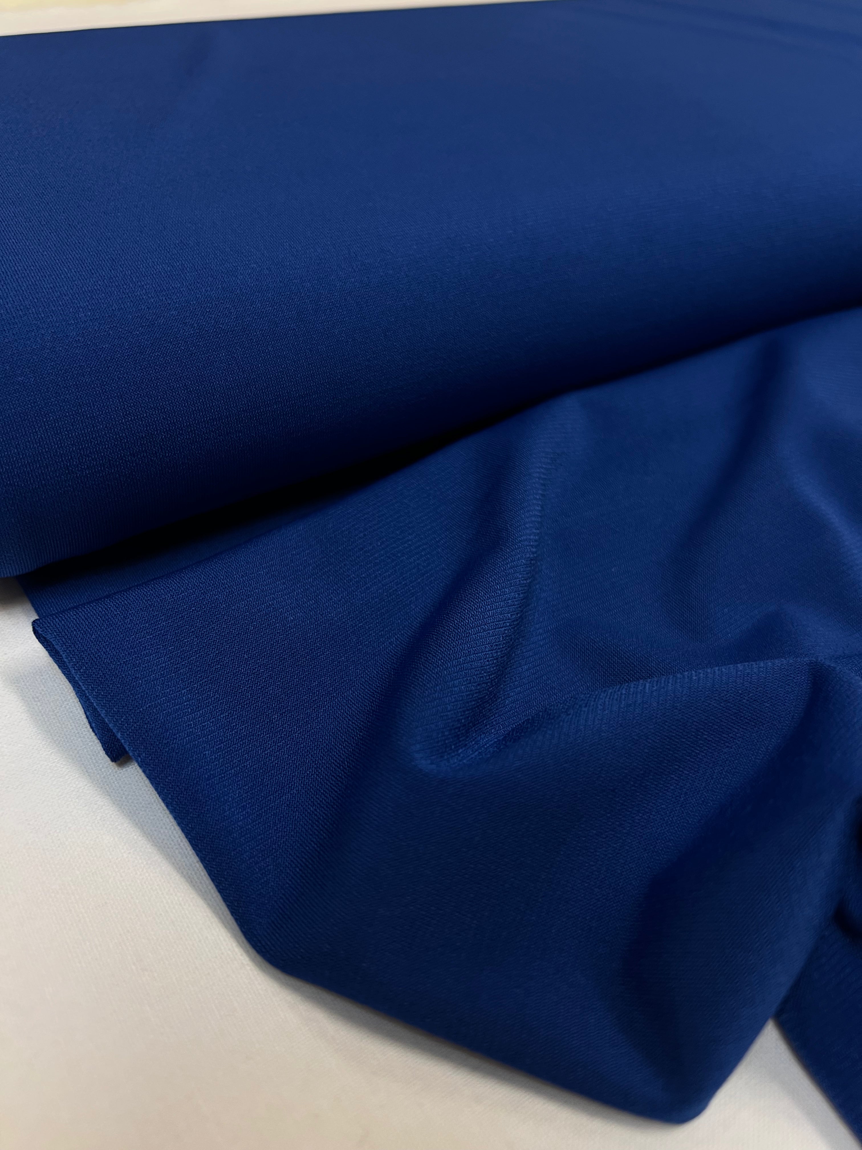 Kobaltblauw - Polyestertricot