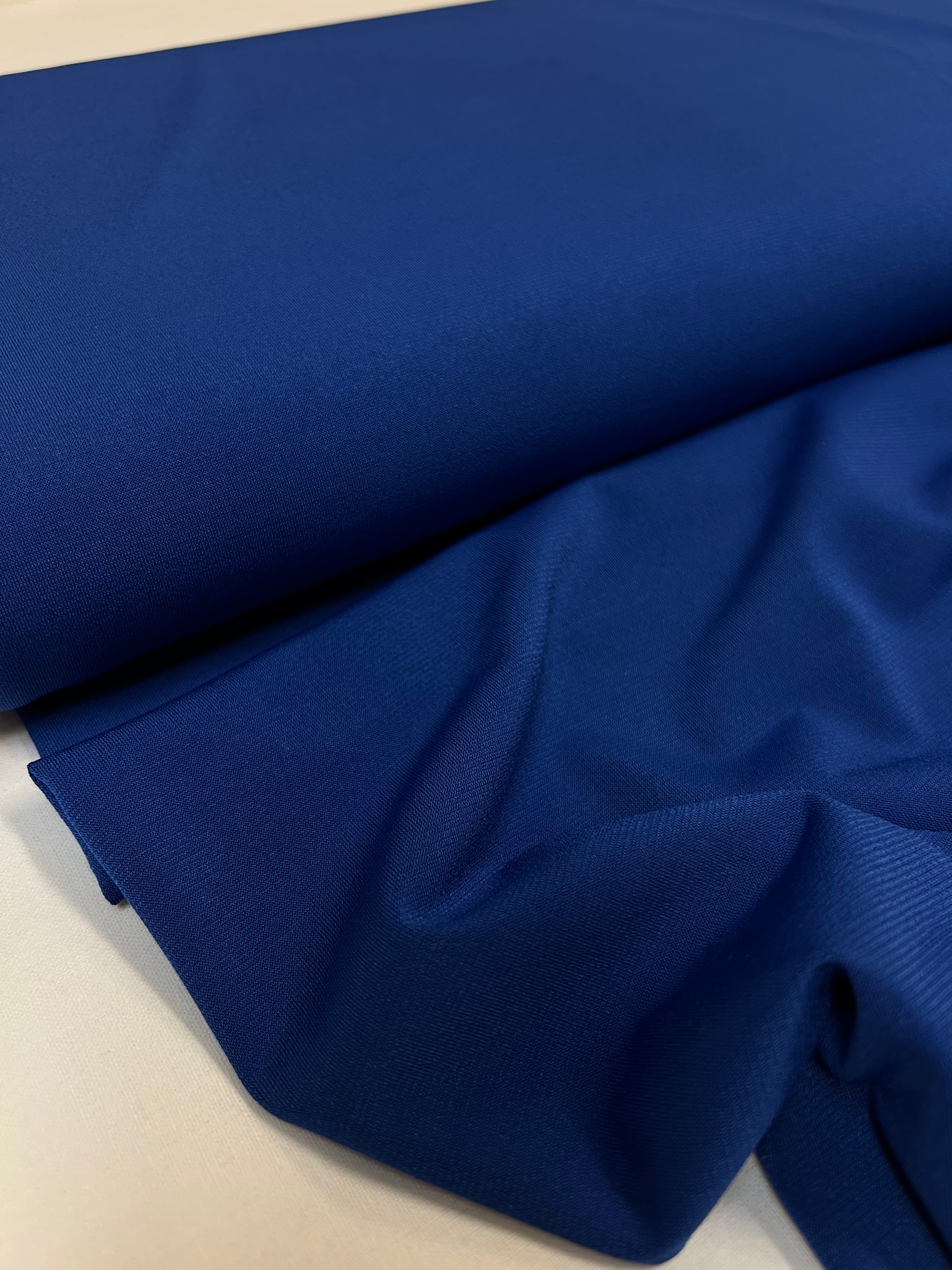 Kobaltblauw - Polyestertricot