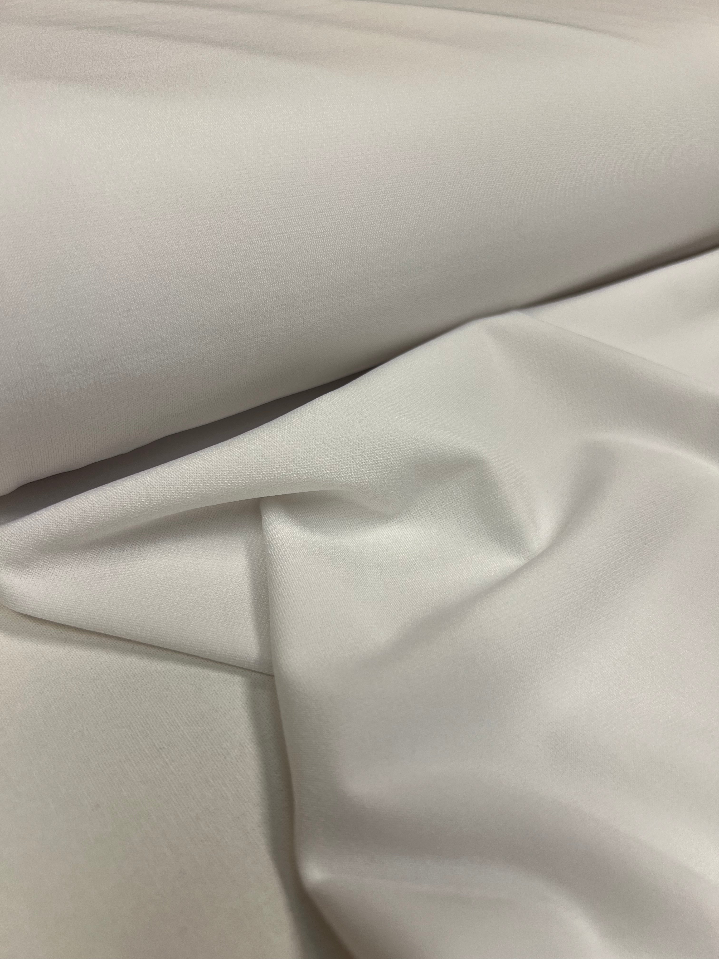 Wit - Polyestertricot