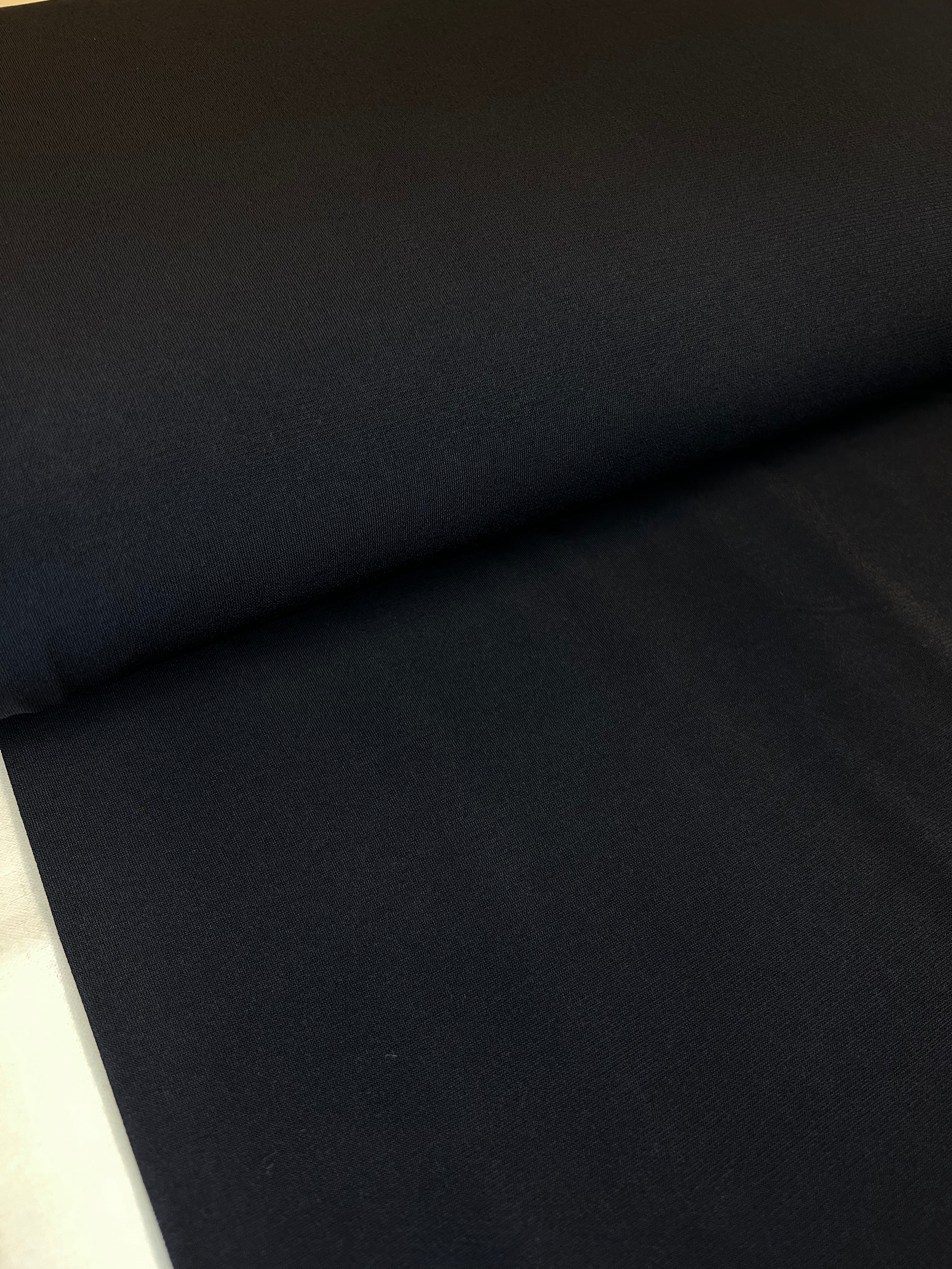 Marineblauw - Polyestertricot