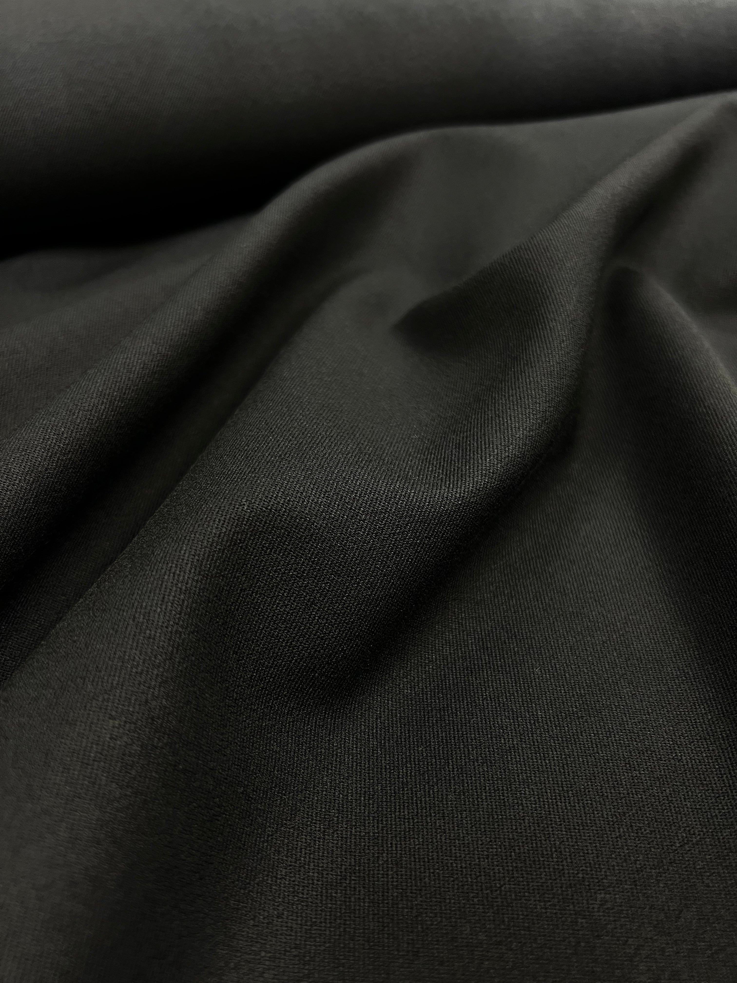 Marineblauw - Stretchgabardine