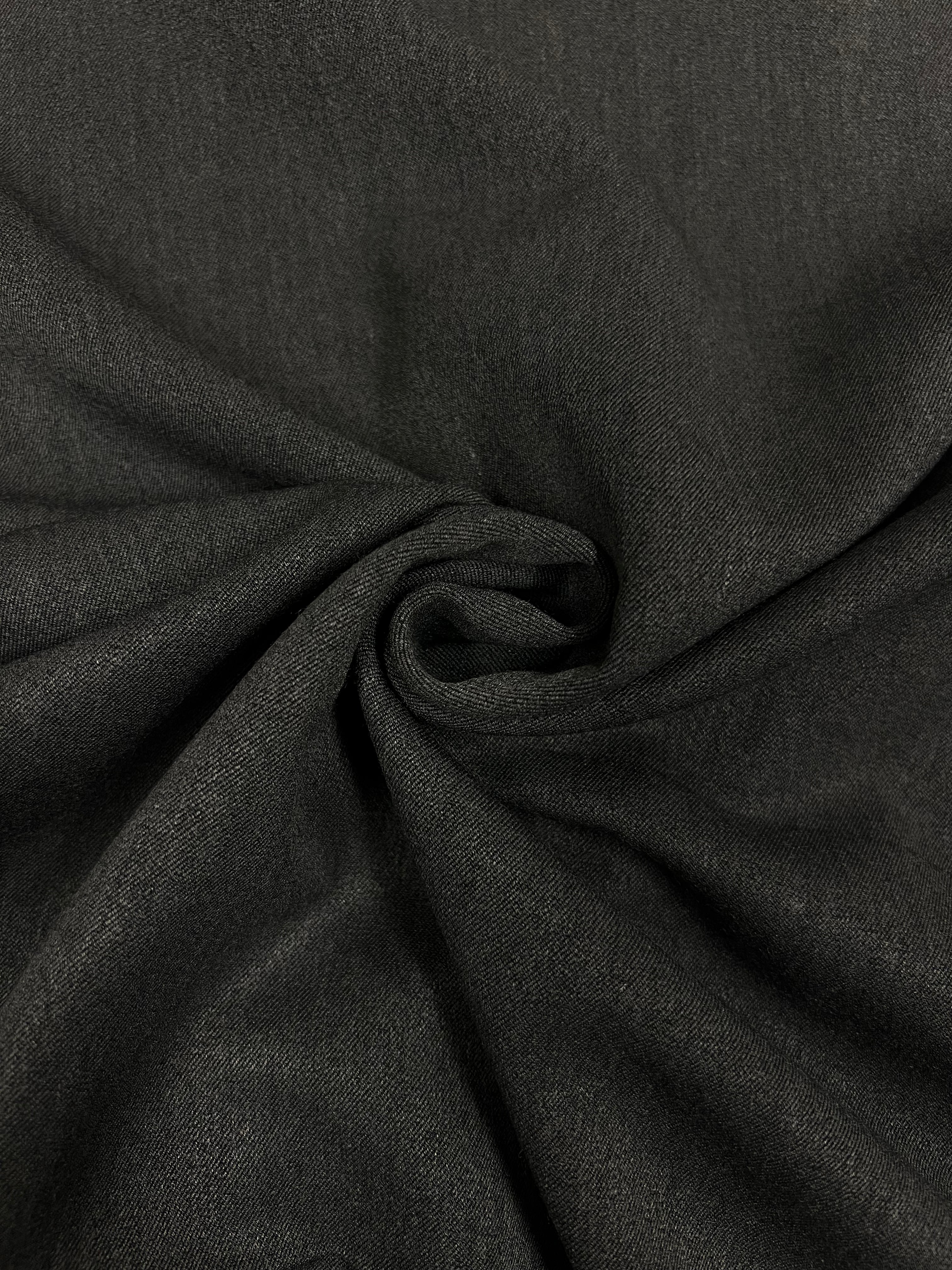 Antraciet - Stretchgabardine