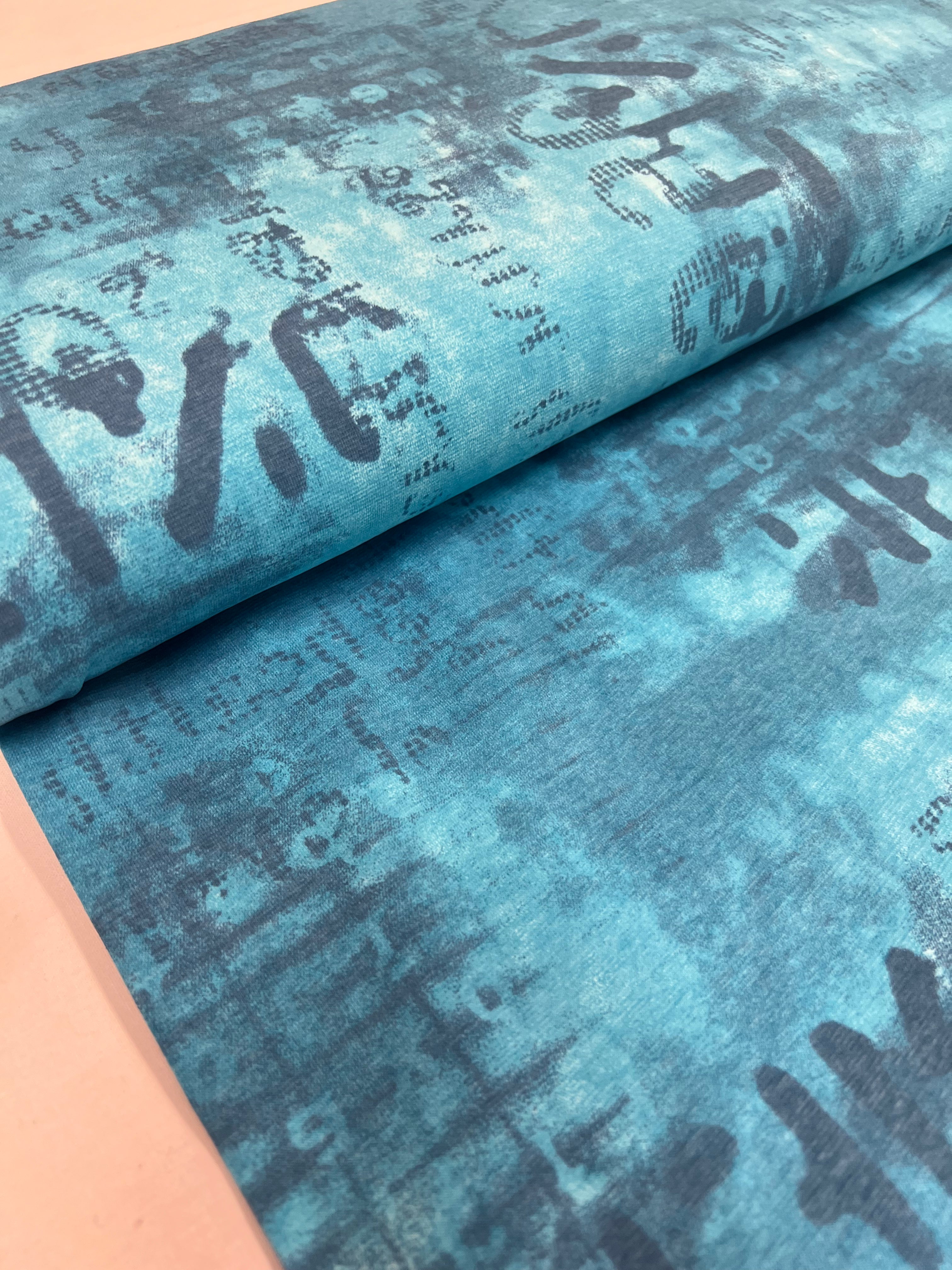 Urban Manuscript - Katoentricot