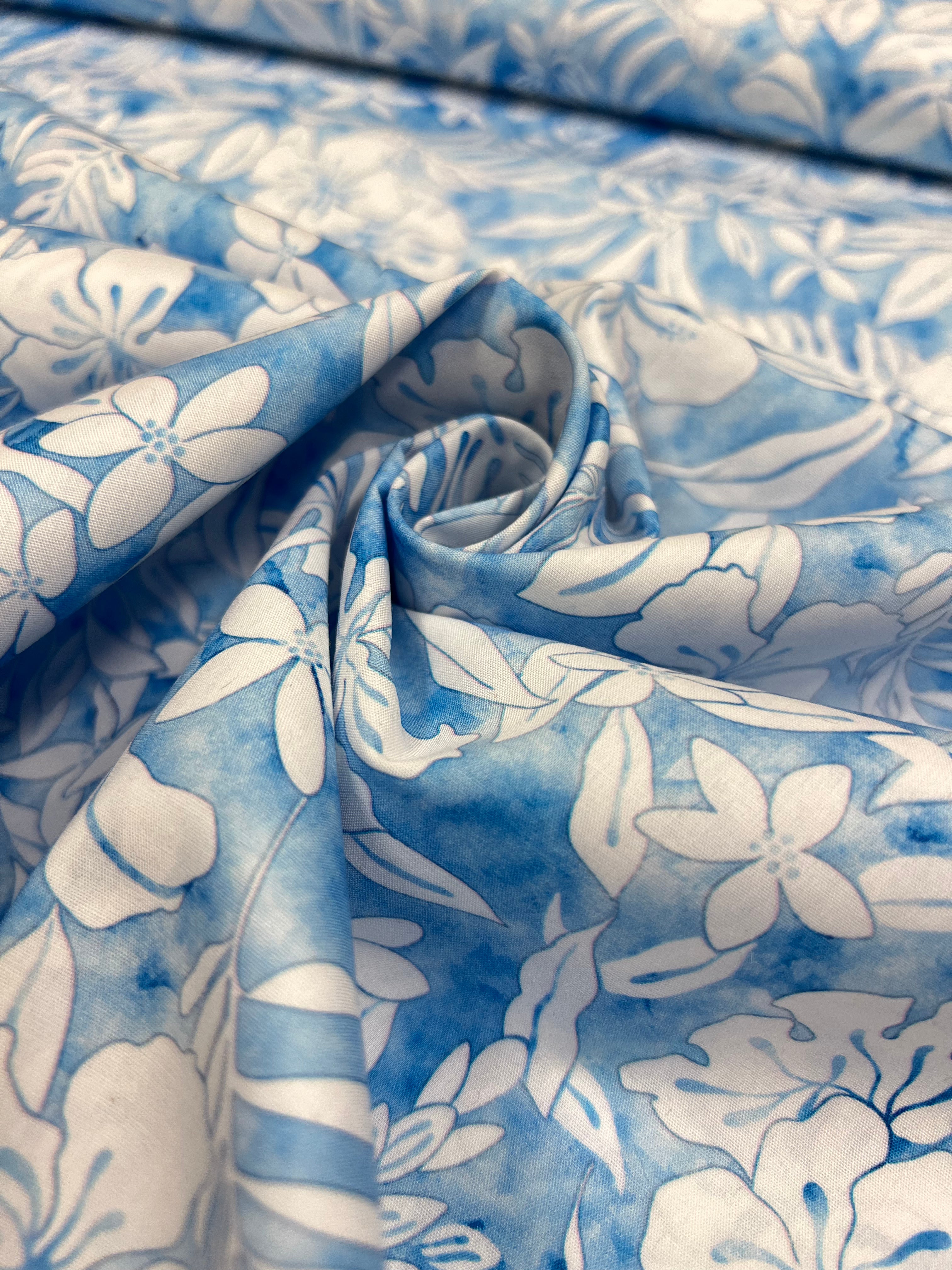 Tropical Tide - Poplin Katoen