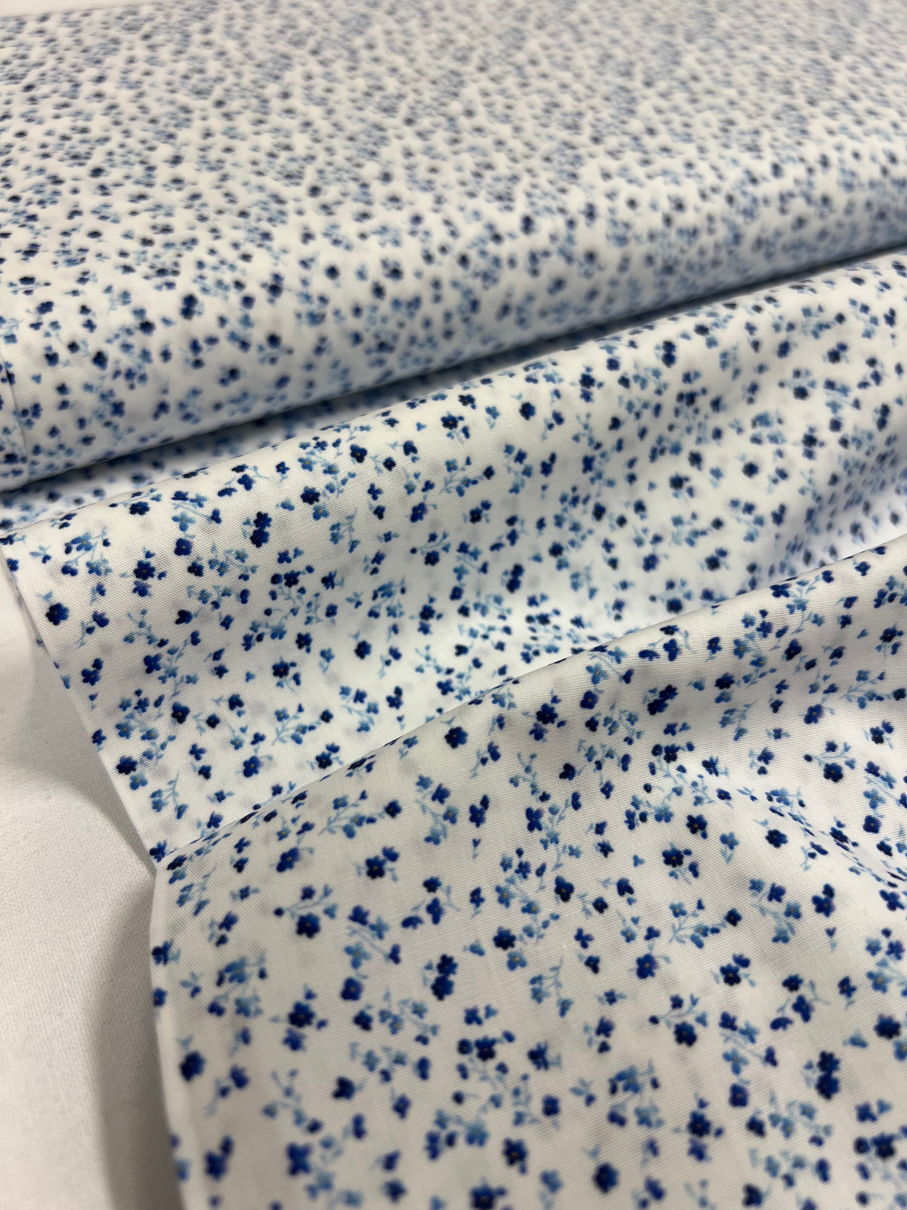 Microbloemetjes - Poplin Katoen