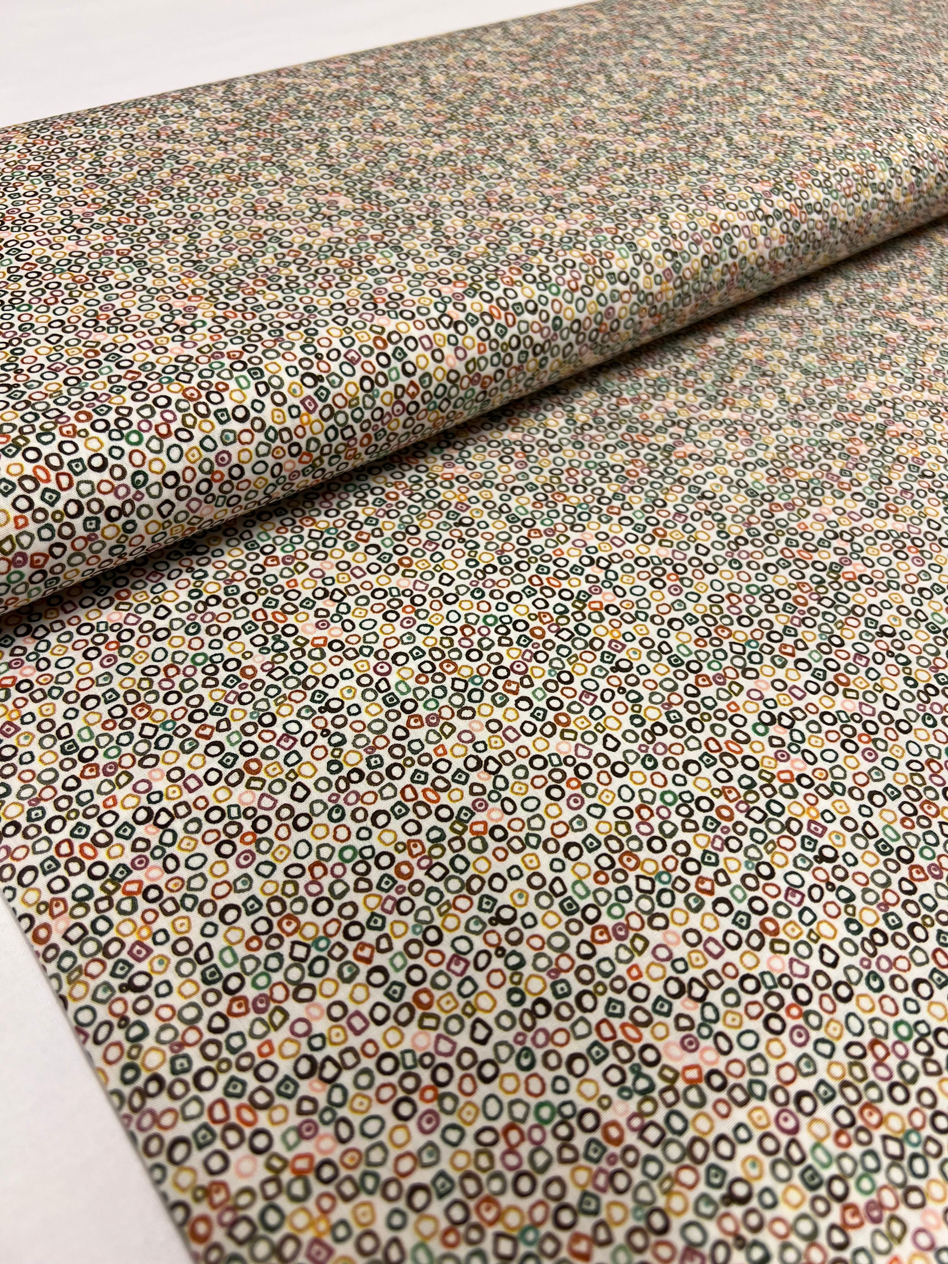 Retro Bubbles - Poplin Katoen