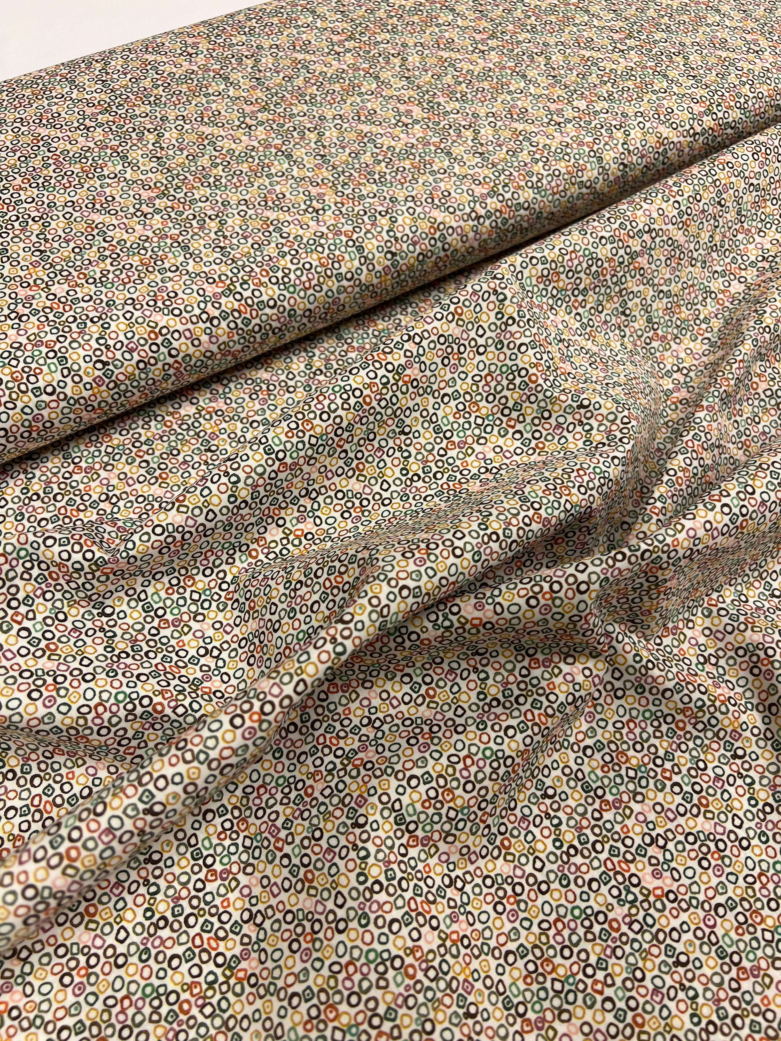 Retro Bubbles - Poplin Katoen