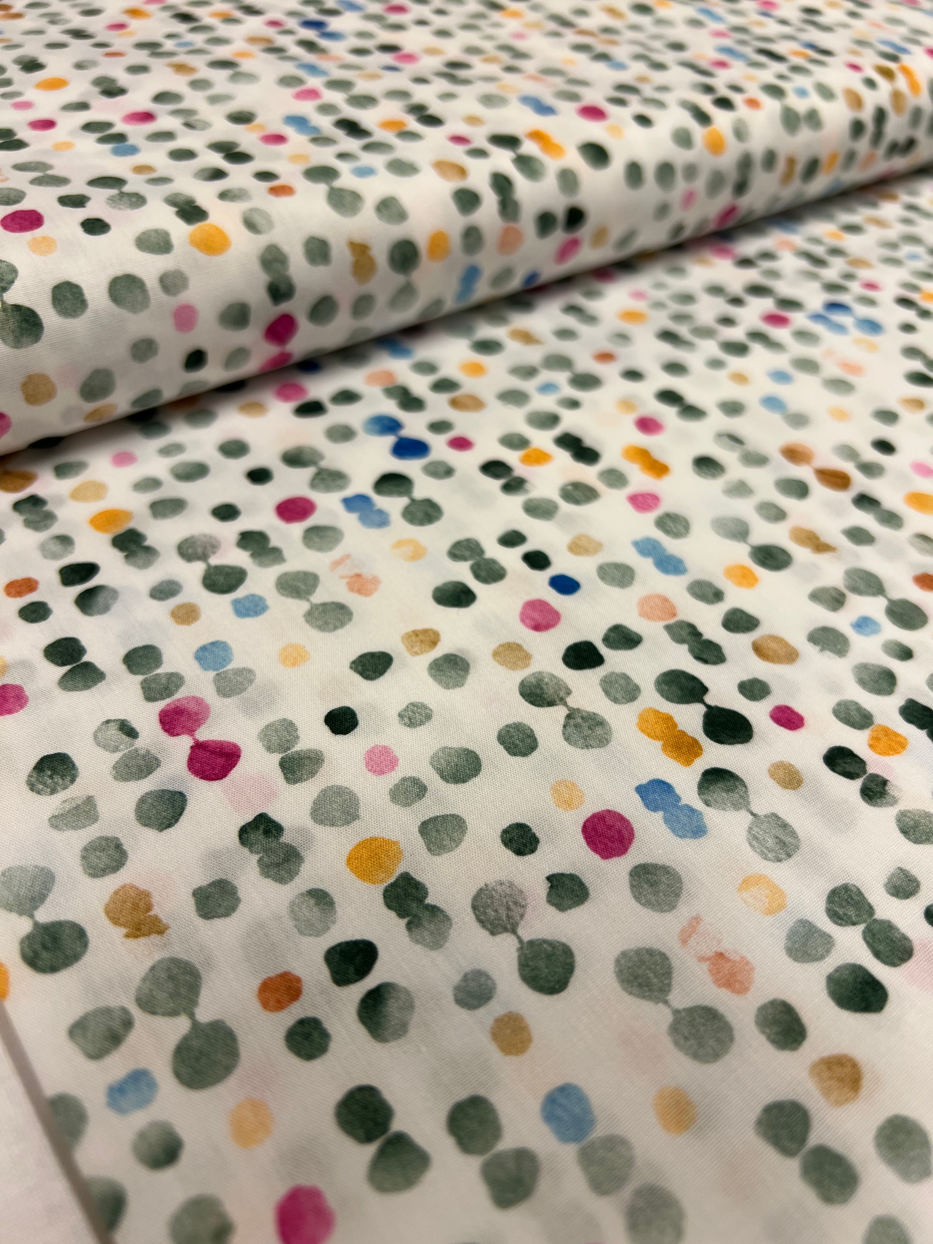 Rainbow Rain - Poplin Katoen