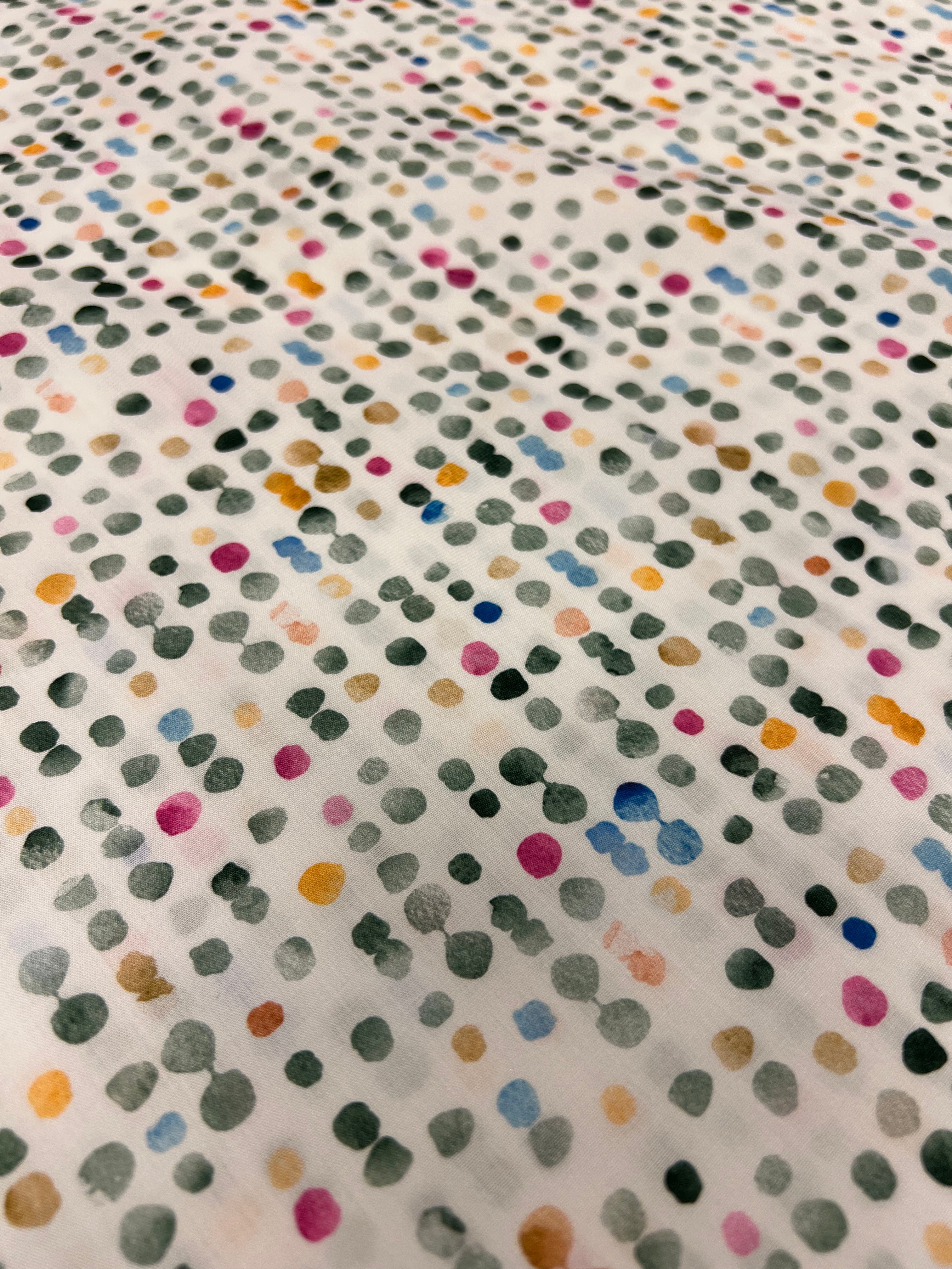 Rainbow Rain - Poplin Katoen