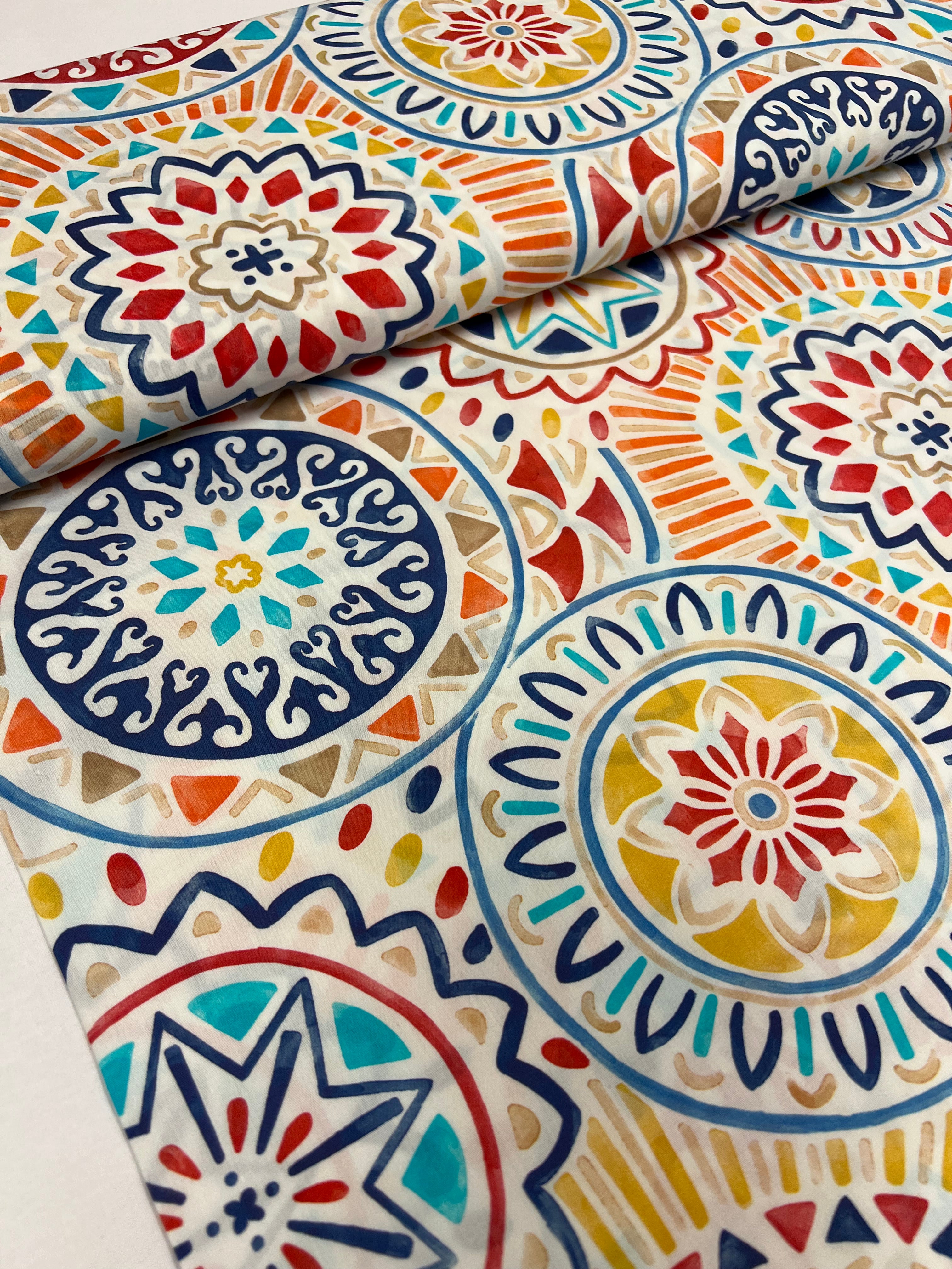 Multi Mandala - Poplin Katoen