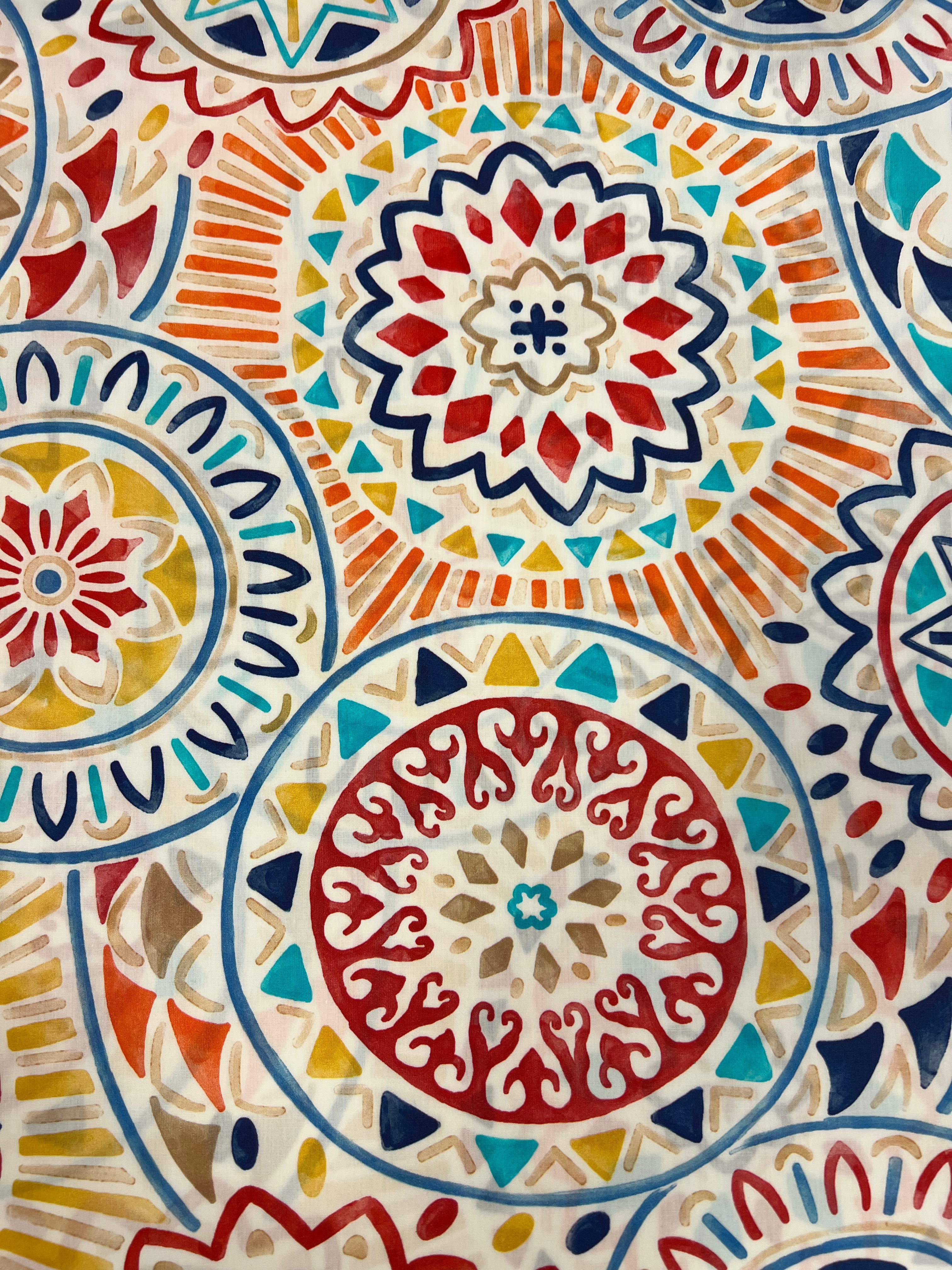 Multi Mandala - Poplin Katoen