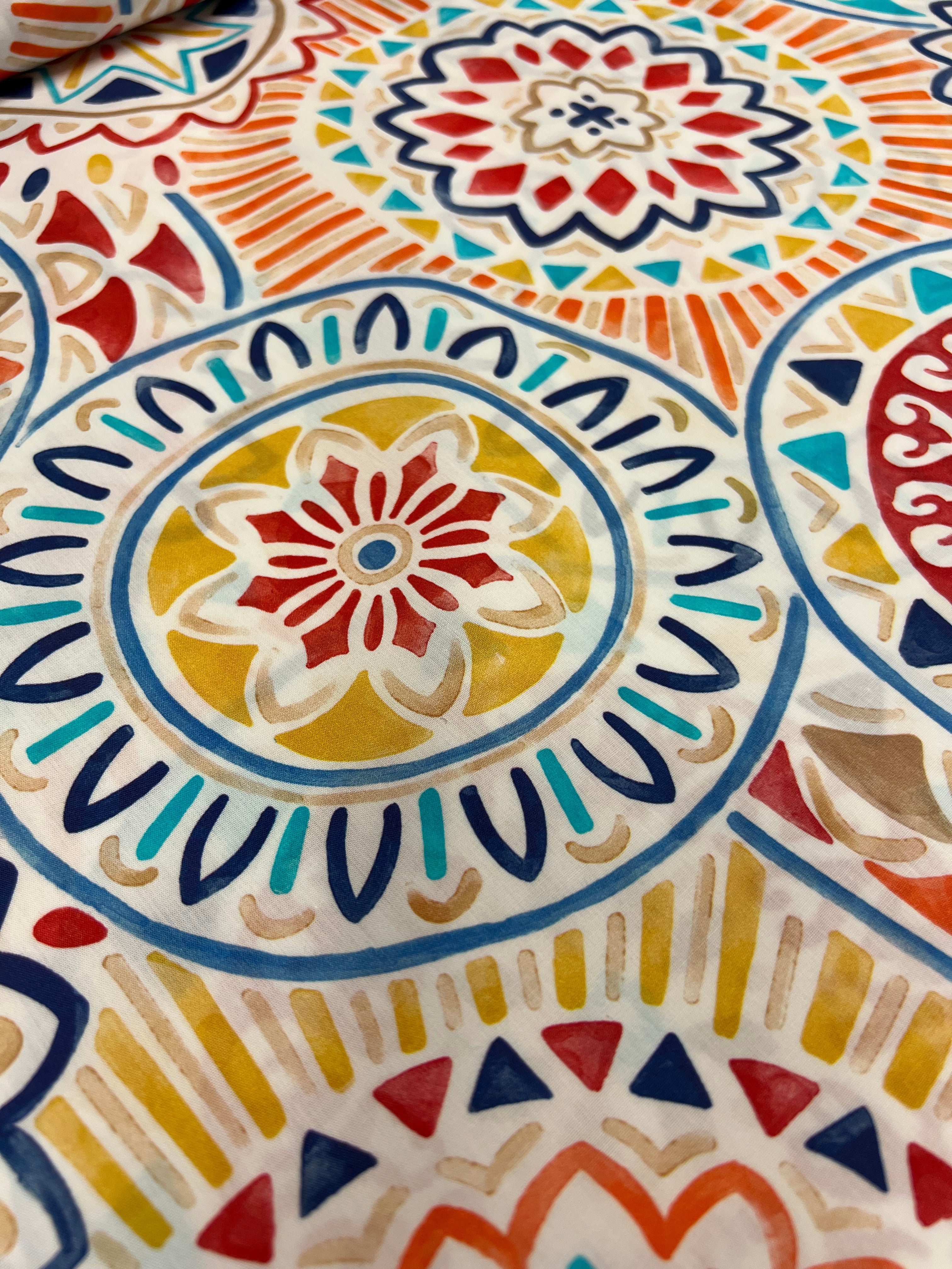 Multi Mandala - Poplin Katoen