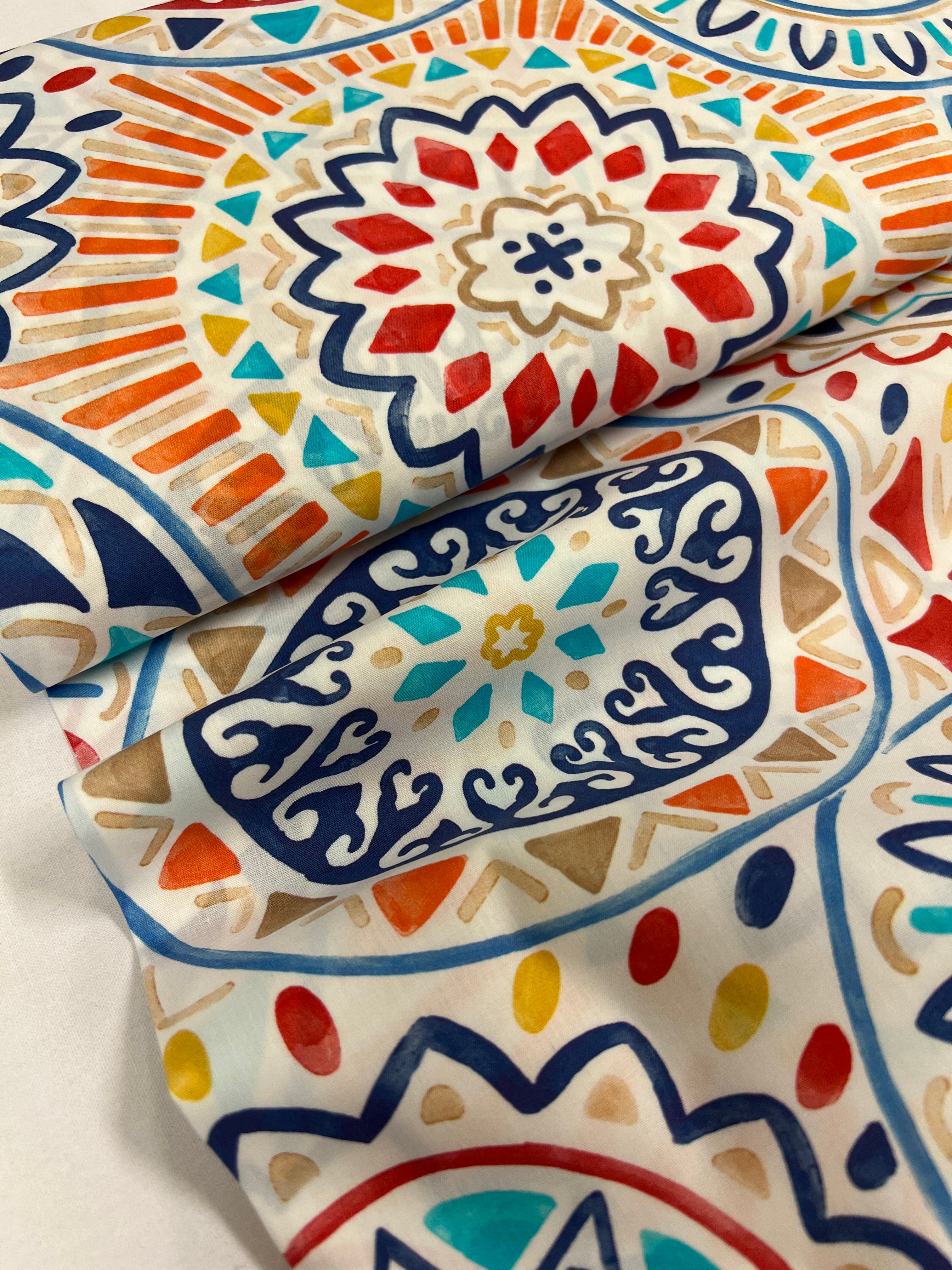 Multi Mandala - Poplin Katoen