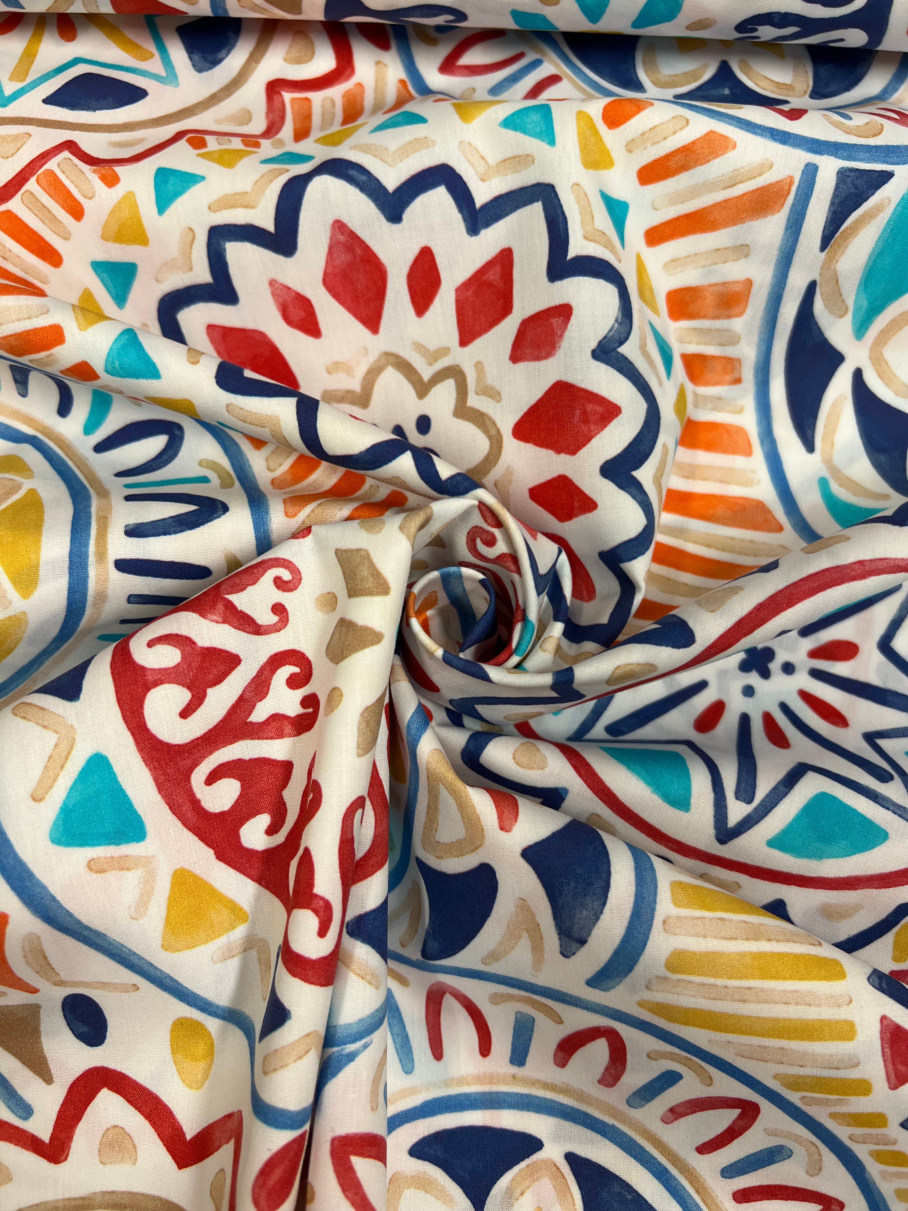 Multi Mandala - Poplin Katoen