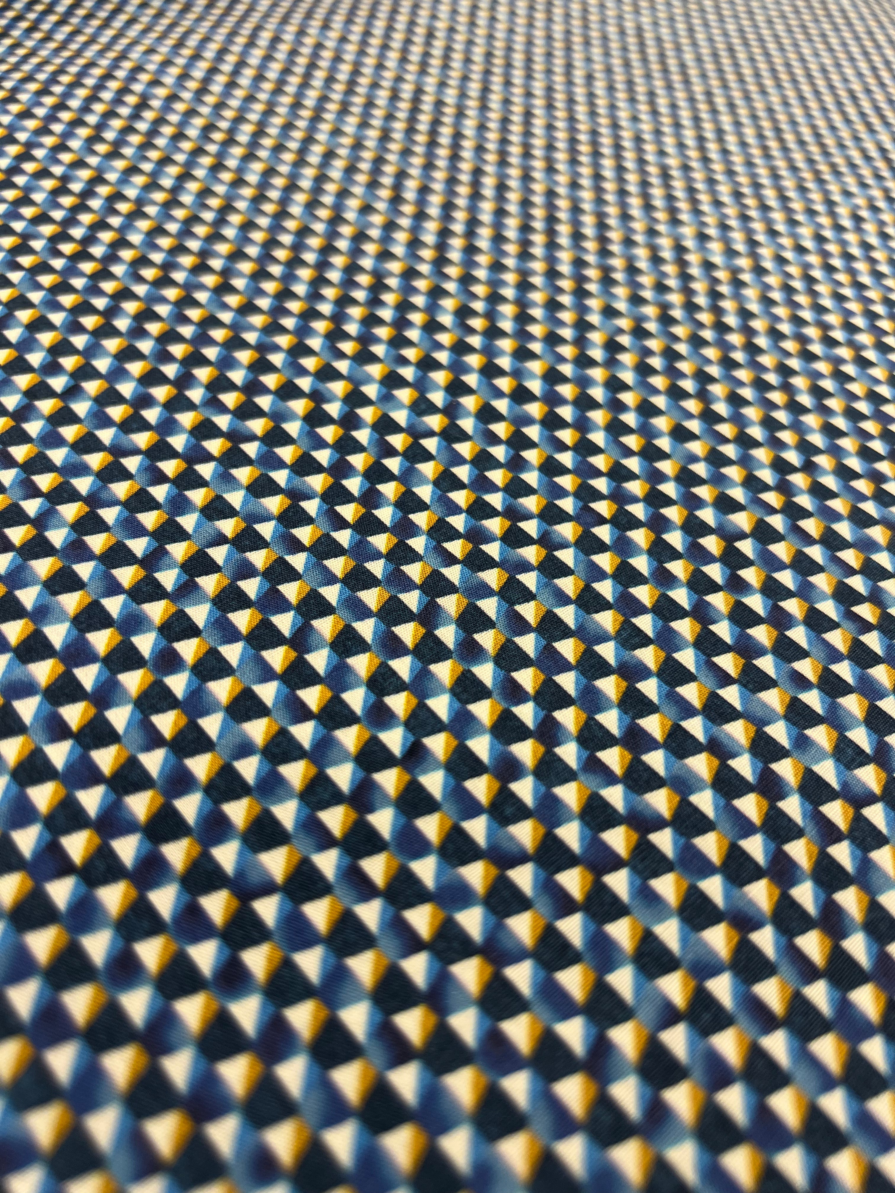 Ocean Mosaic - Poplin Katoen