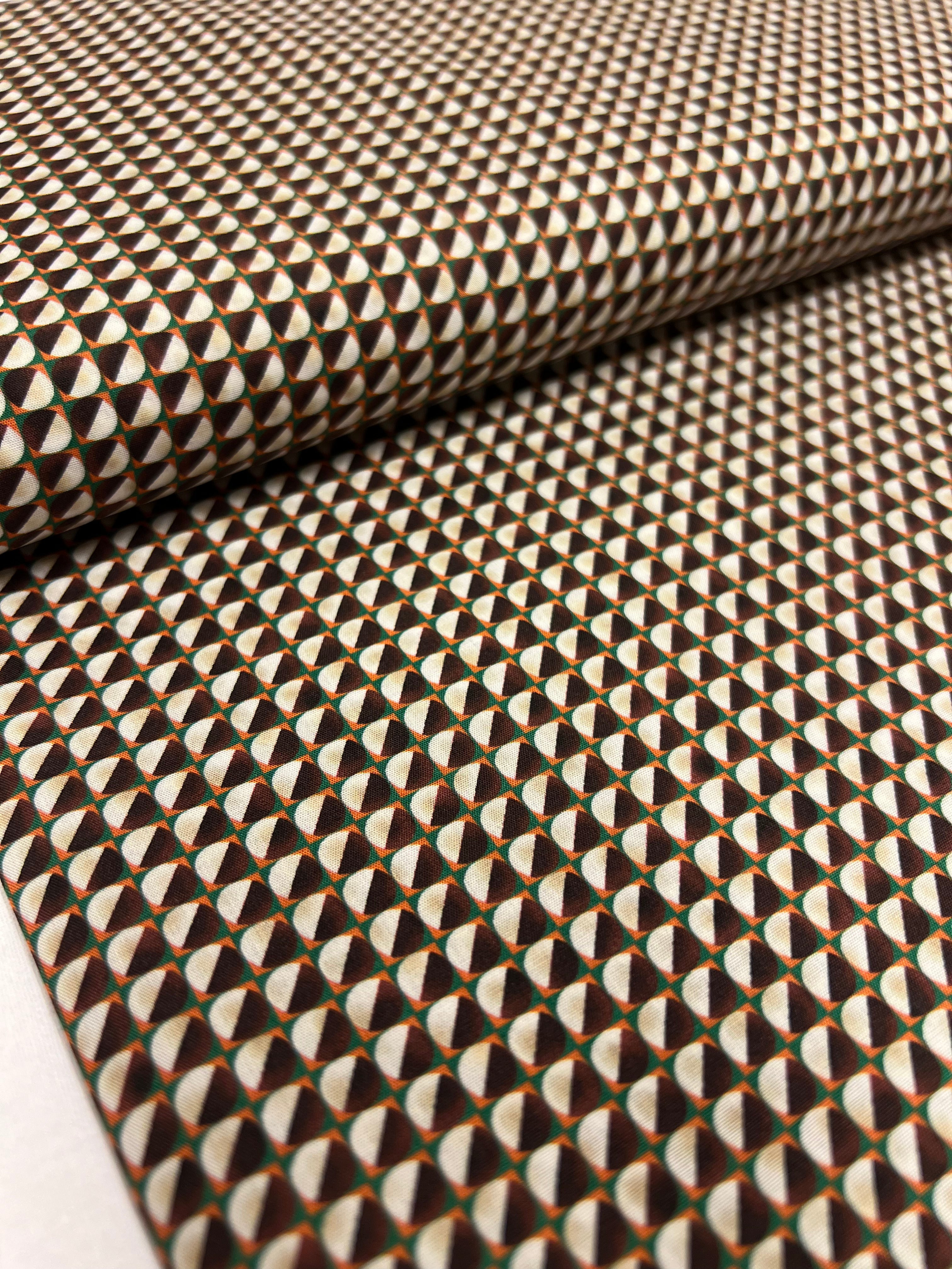 Espresso Spheres - Poplin Katoen