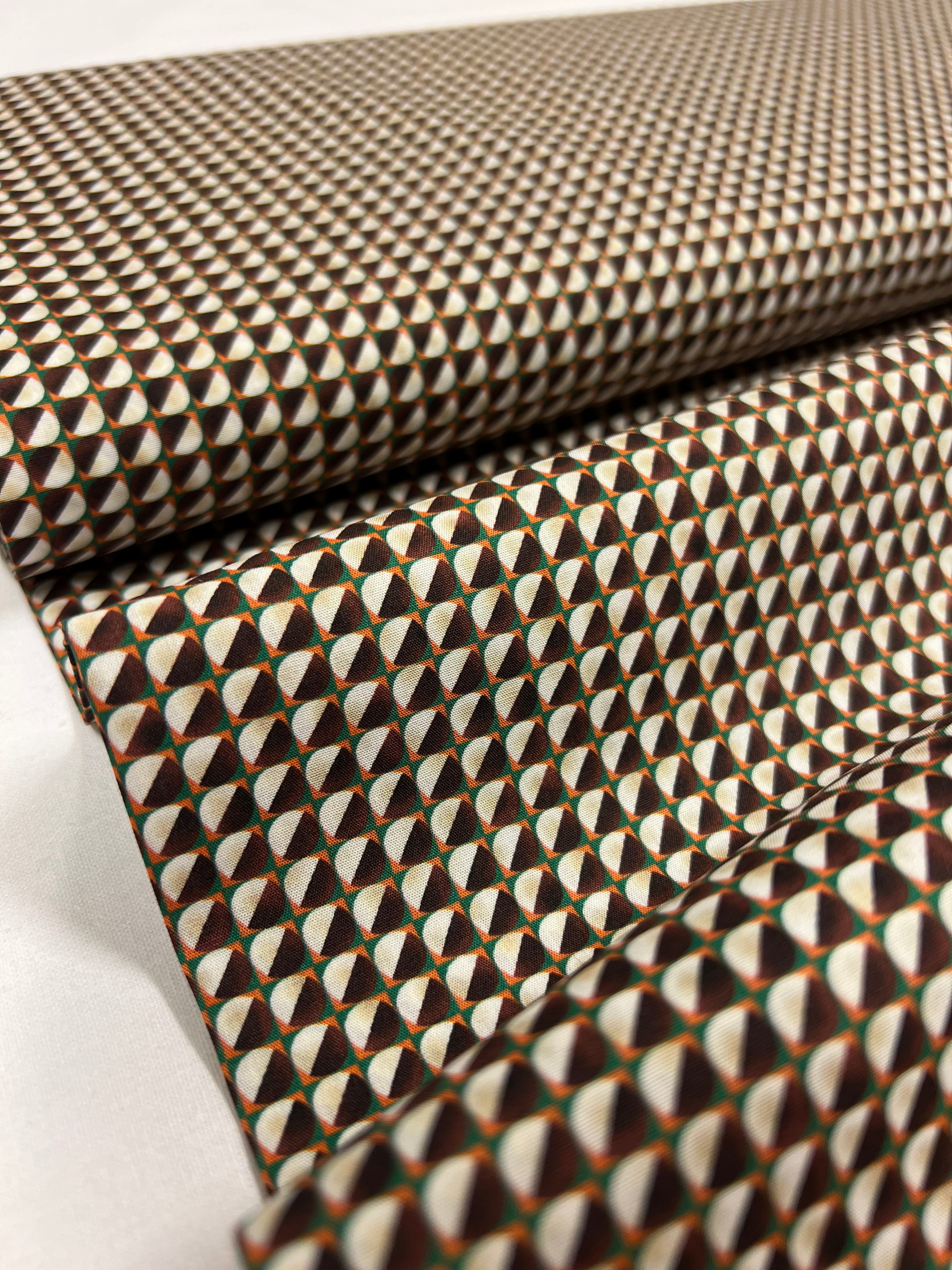 Espresso Spheres - Poplin Katoen