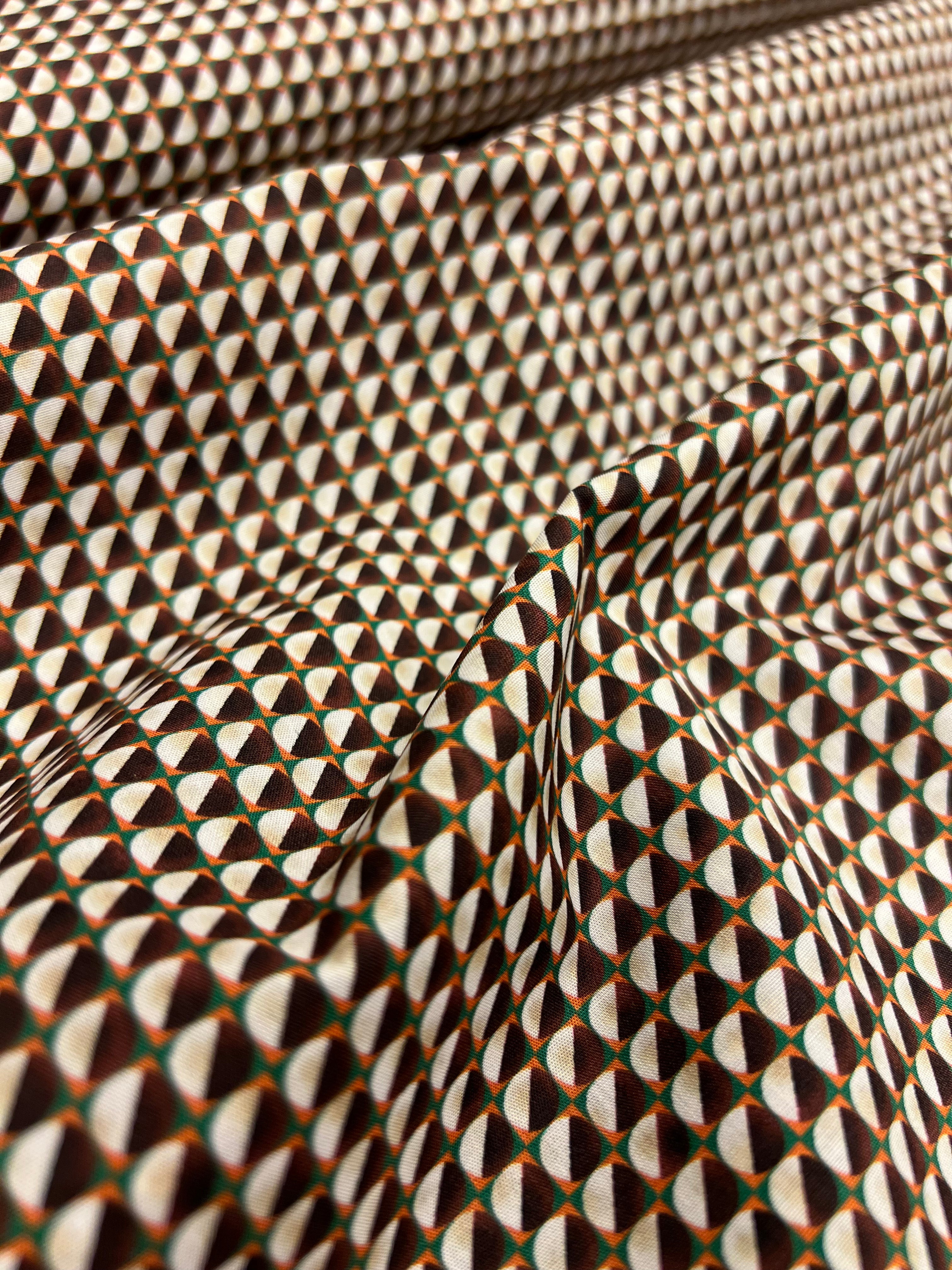Espresso Spheres - Poplin Katoen