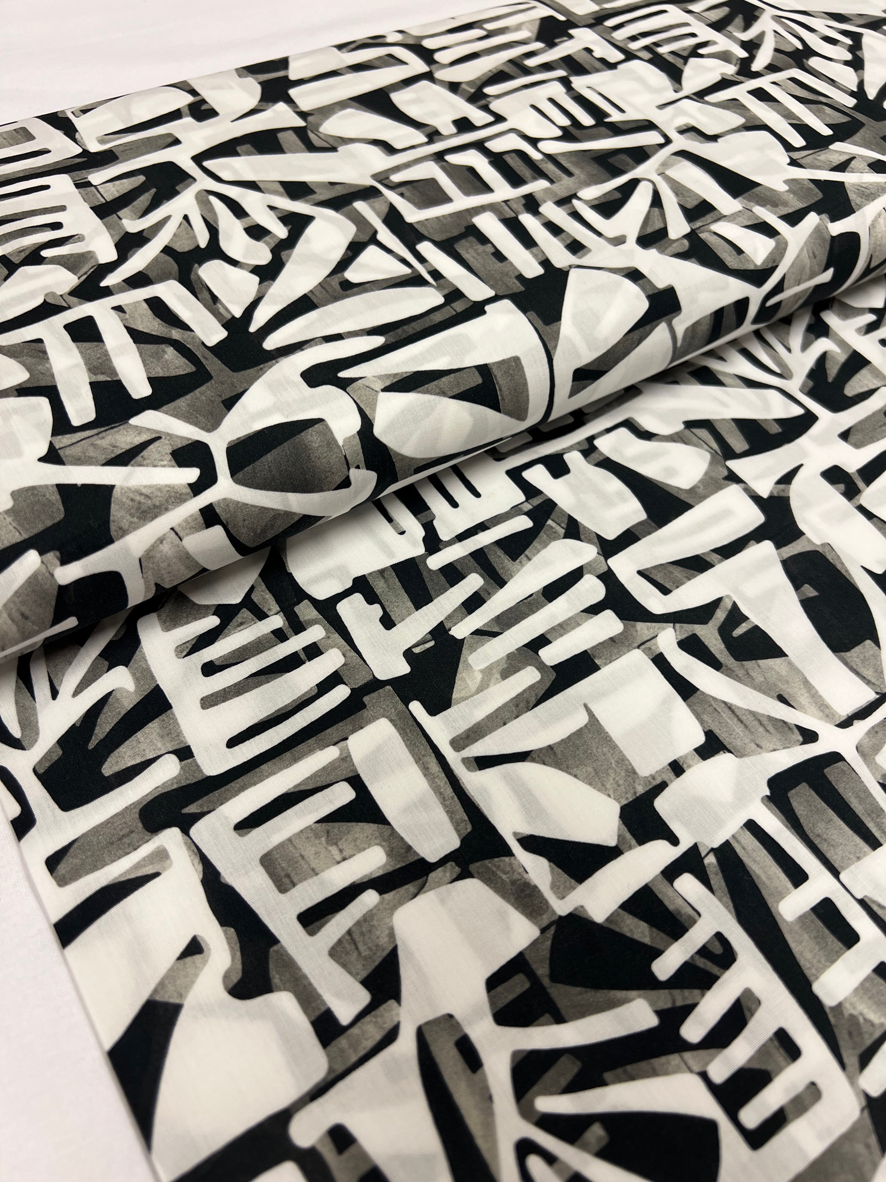 Noir de Matisse - Poplin Katoen