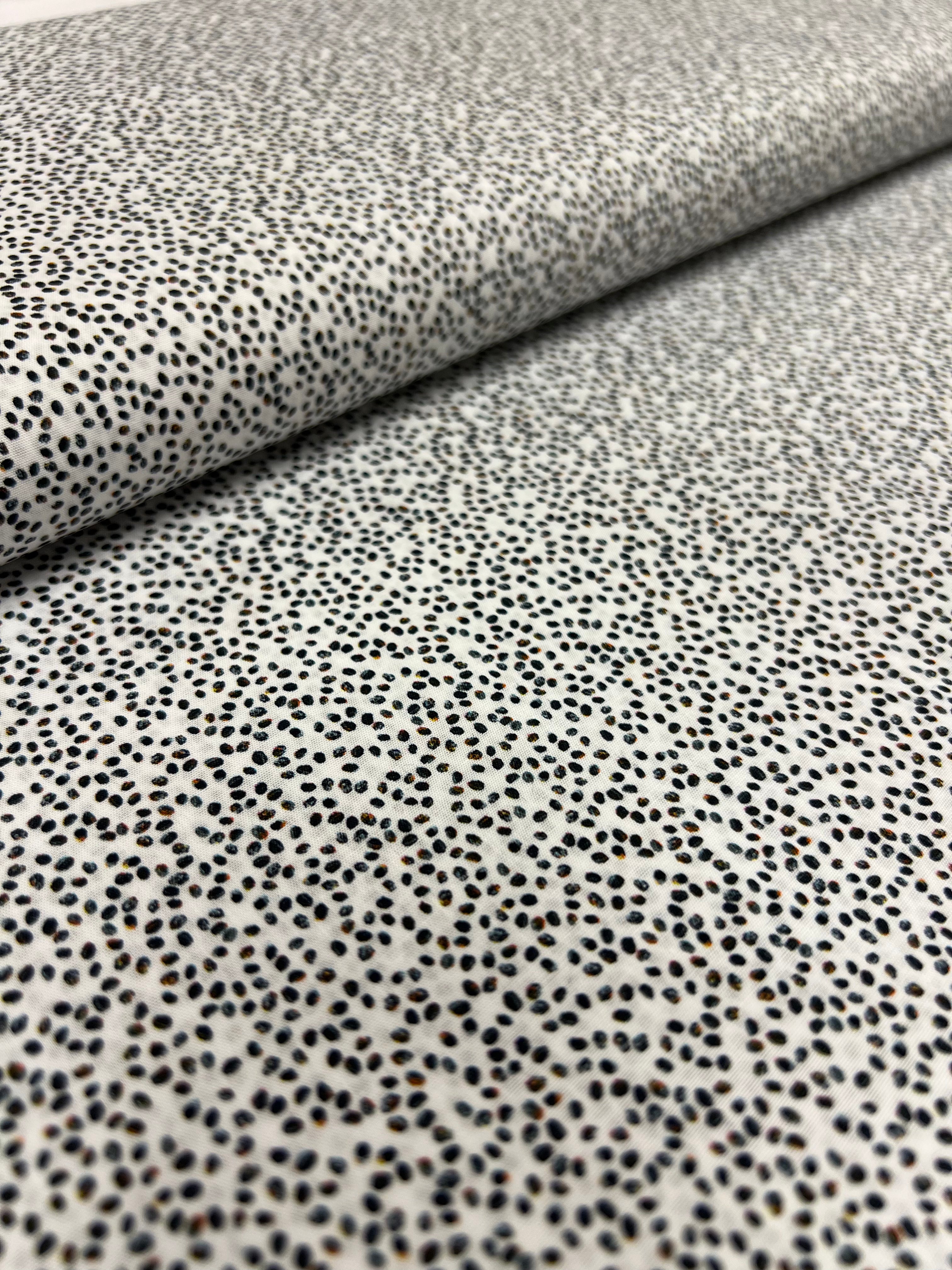 Pebbles Black - Poplin Katoen