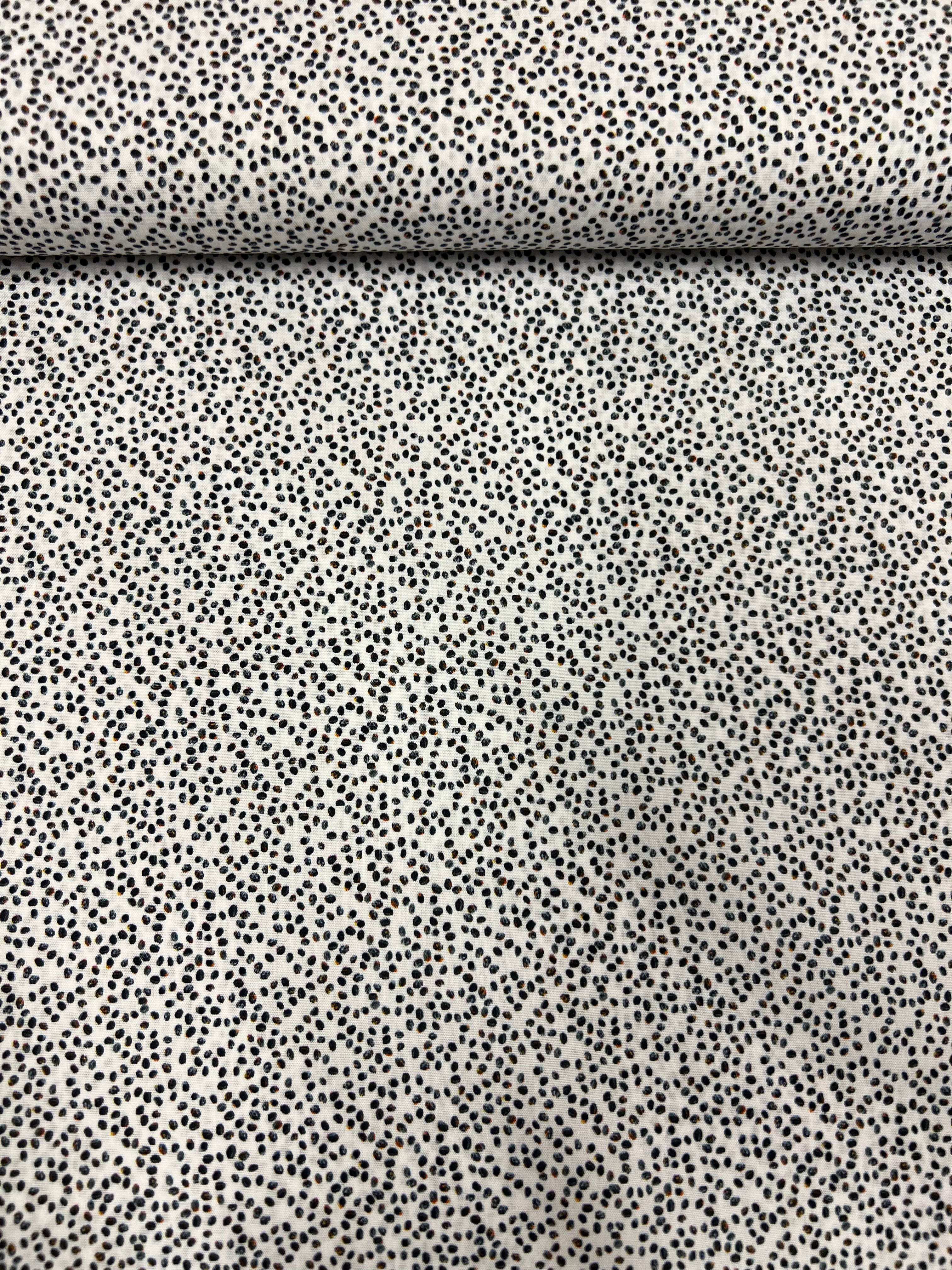 Pebbles Black - Poplin Katoen