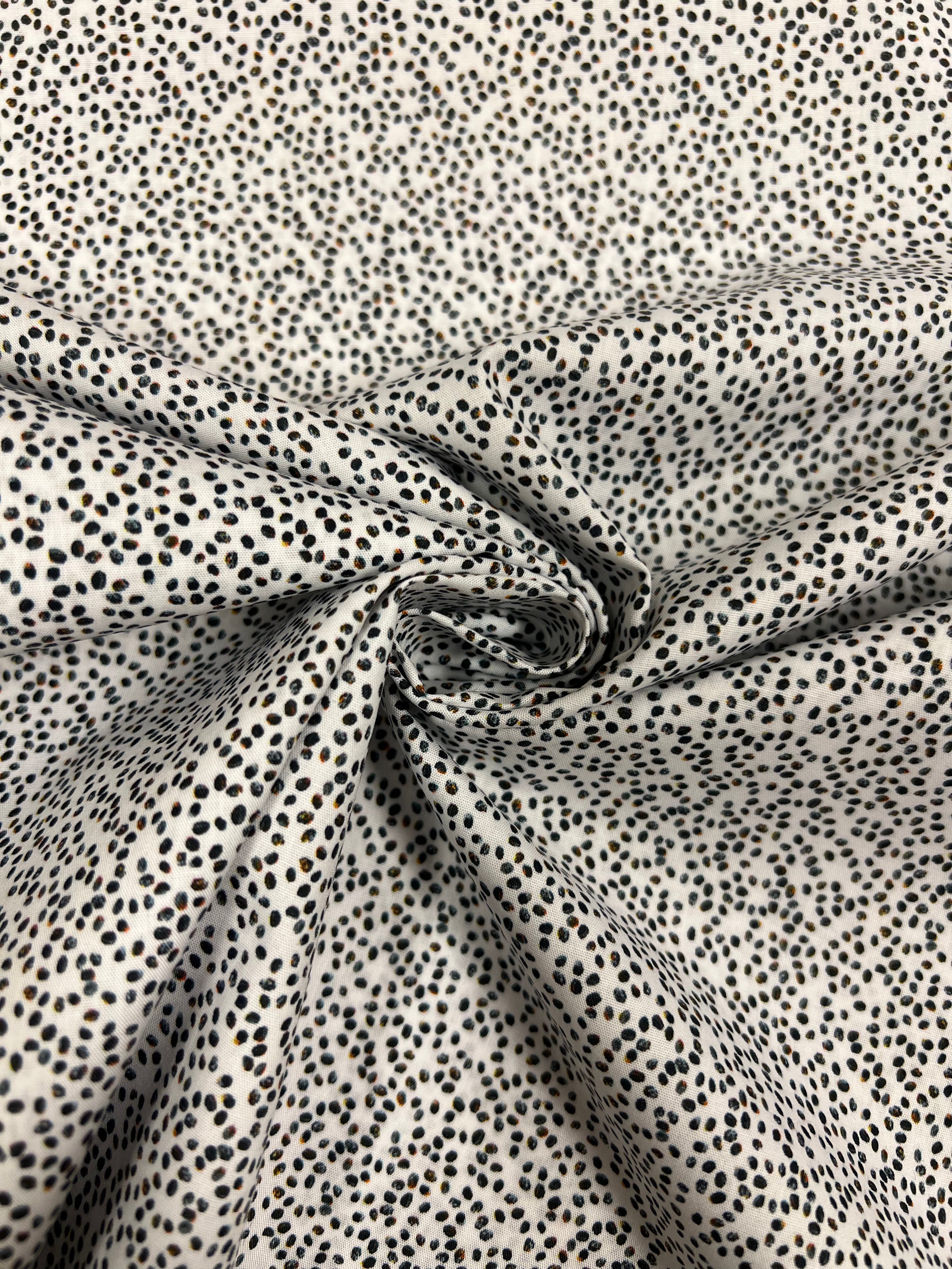 Pebbles Black - Poplin Katoen