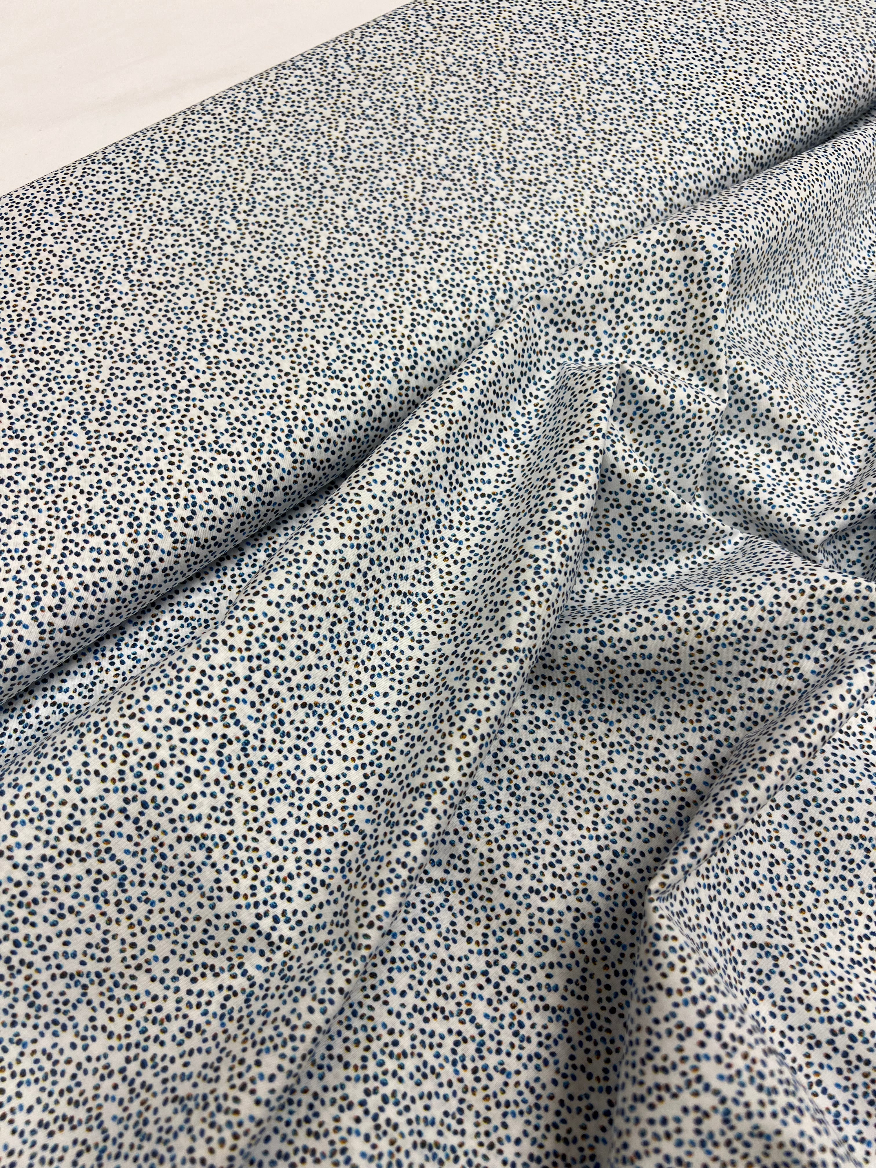 Pebbles Blue - Poplin Katoen