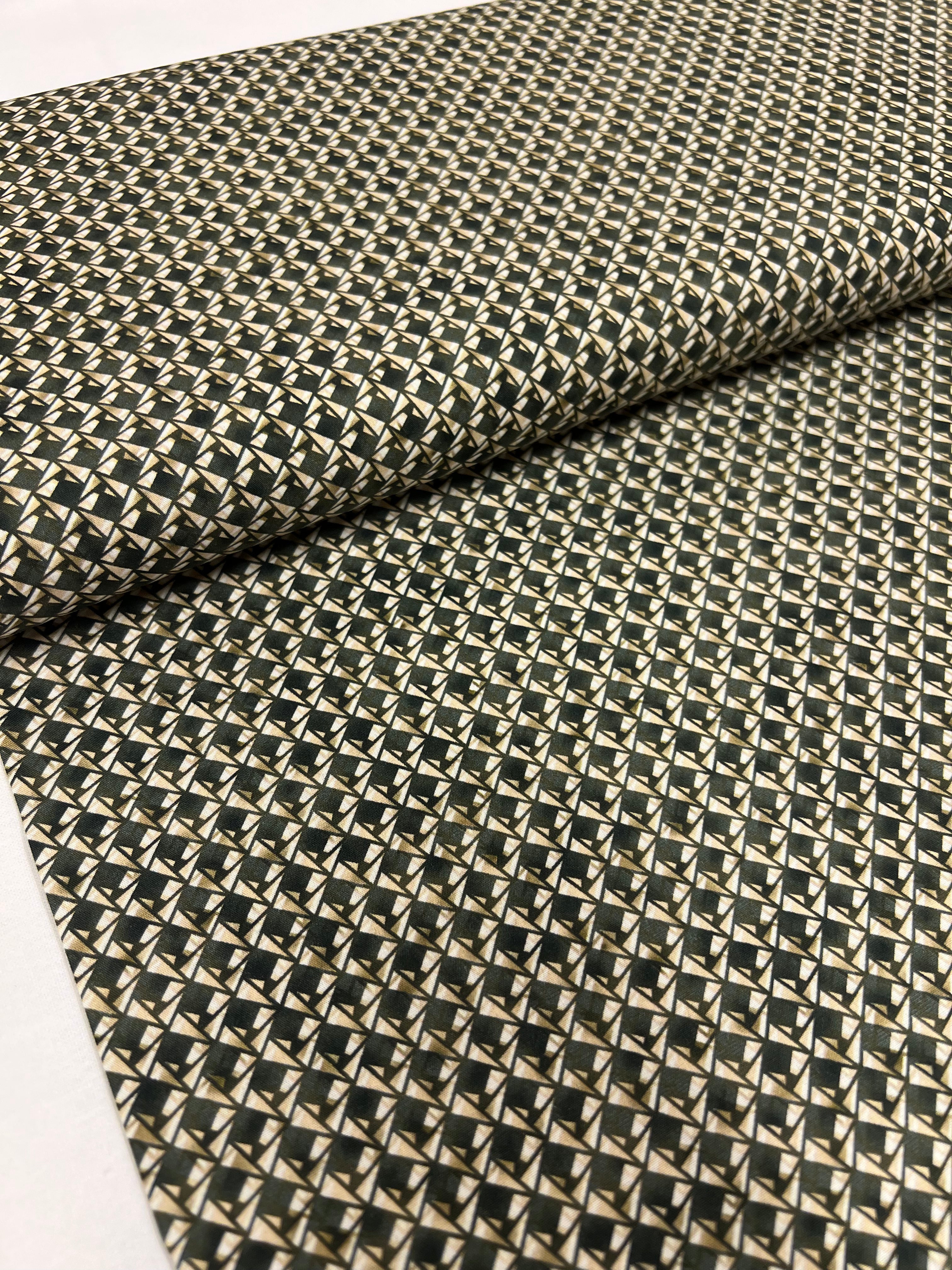 Honey Topaz Origami - Poplin Katoen
