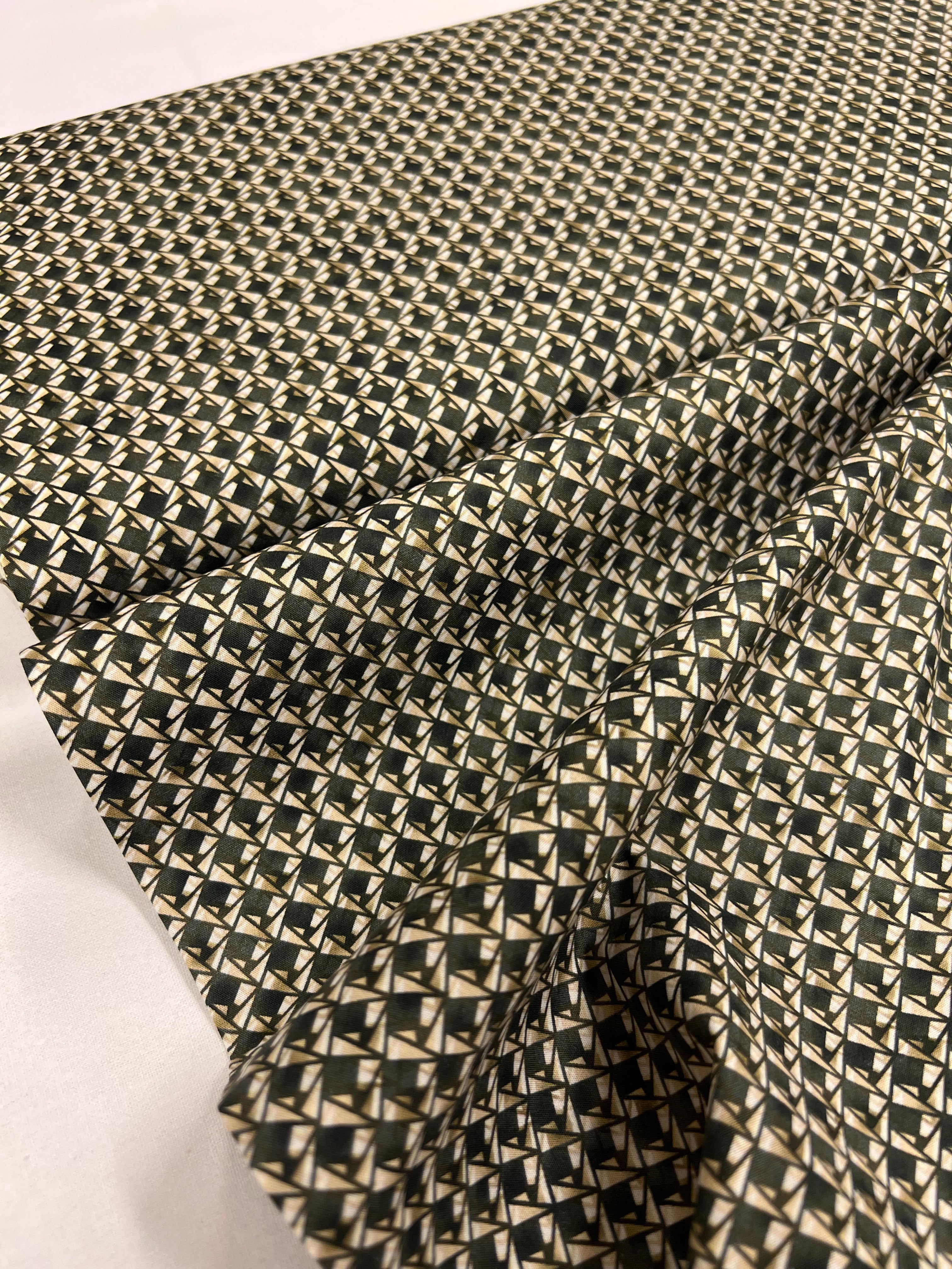 Honey Topaz Origami - Poplin Katoen