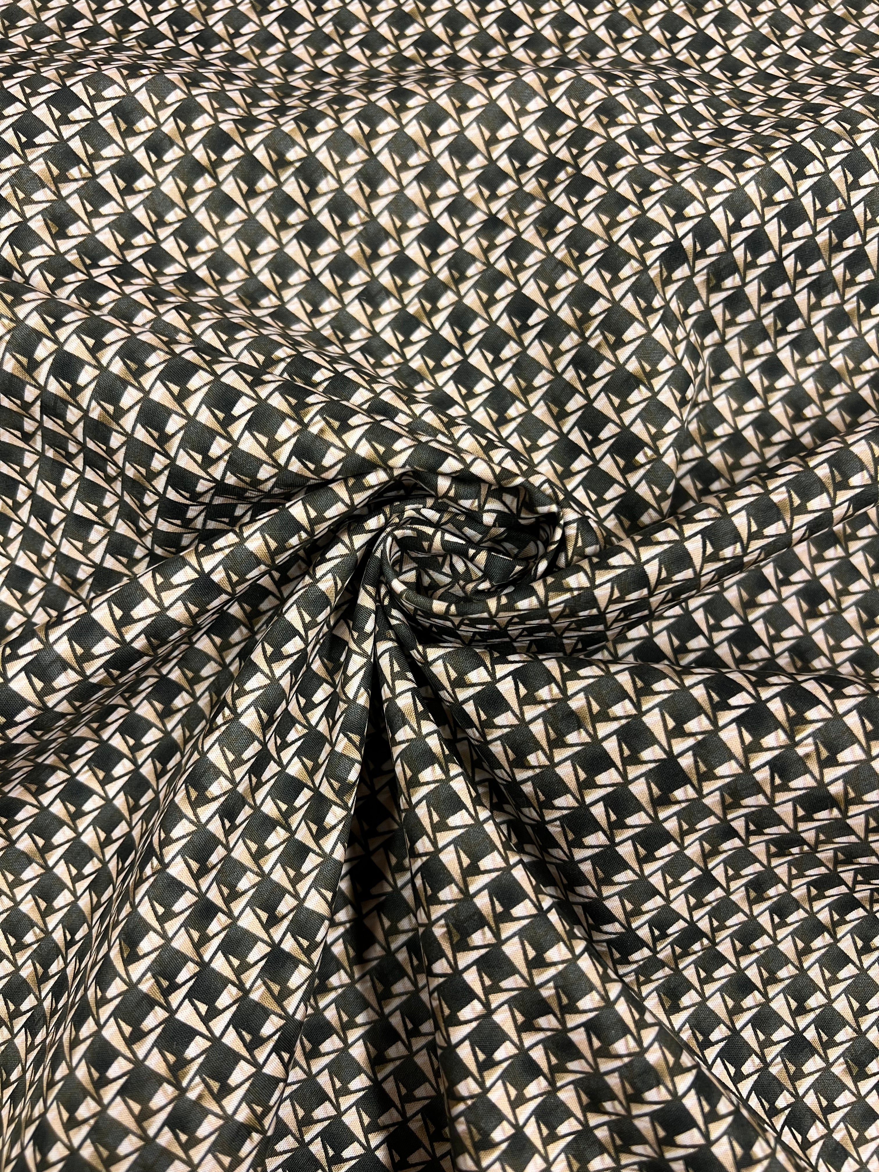 Honey Topaz Origami - Poplin Katoen