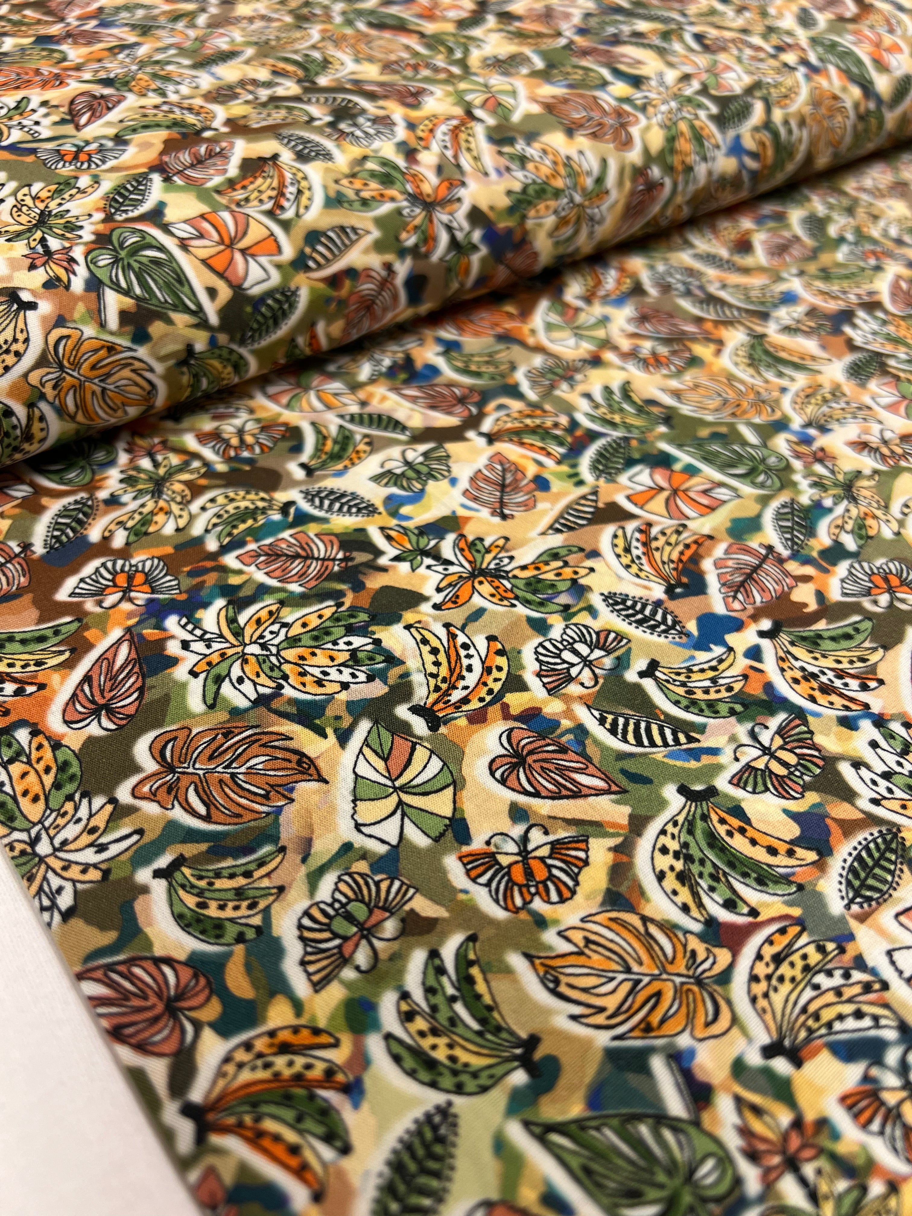 Jungle Jive Bright - Poplin Katoen