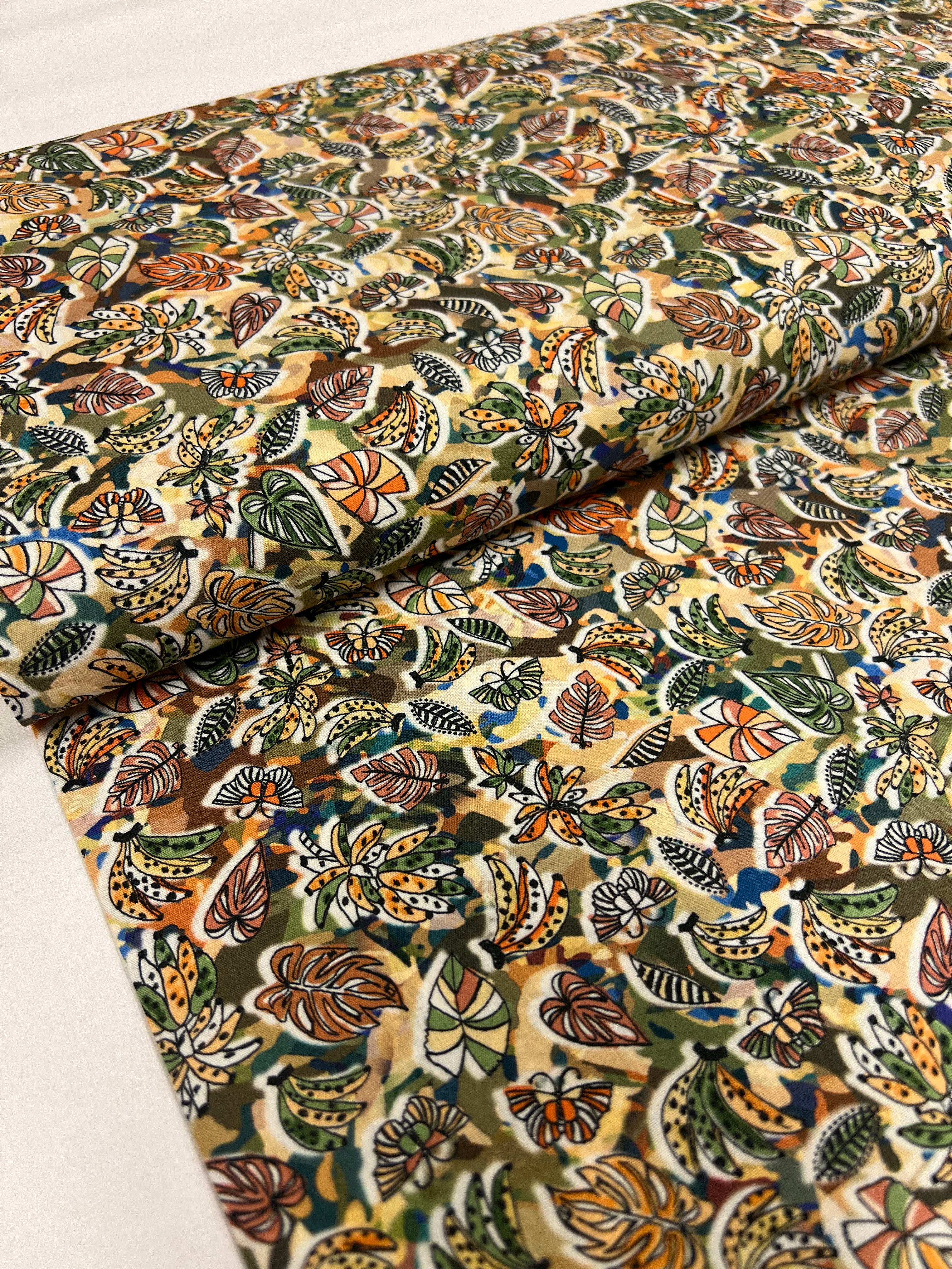 Jungle Jive Bright - Poplin Katoen
