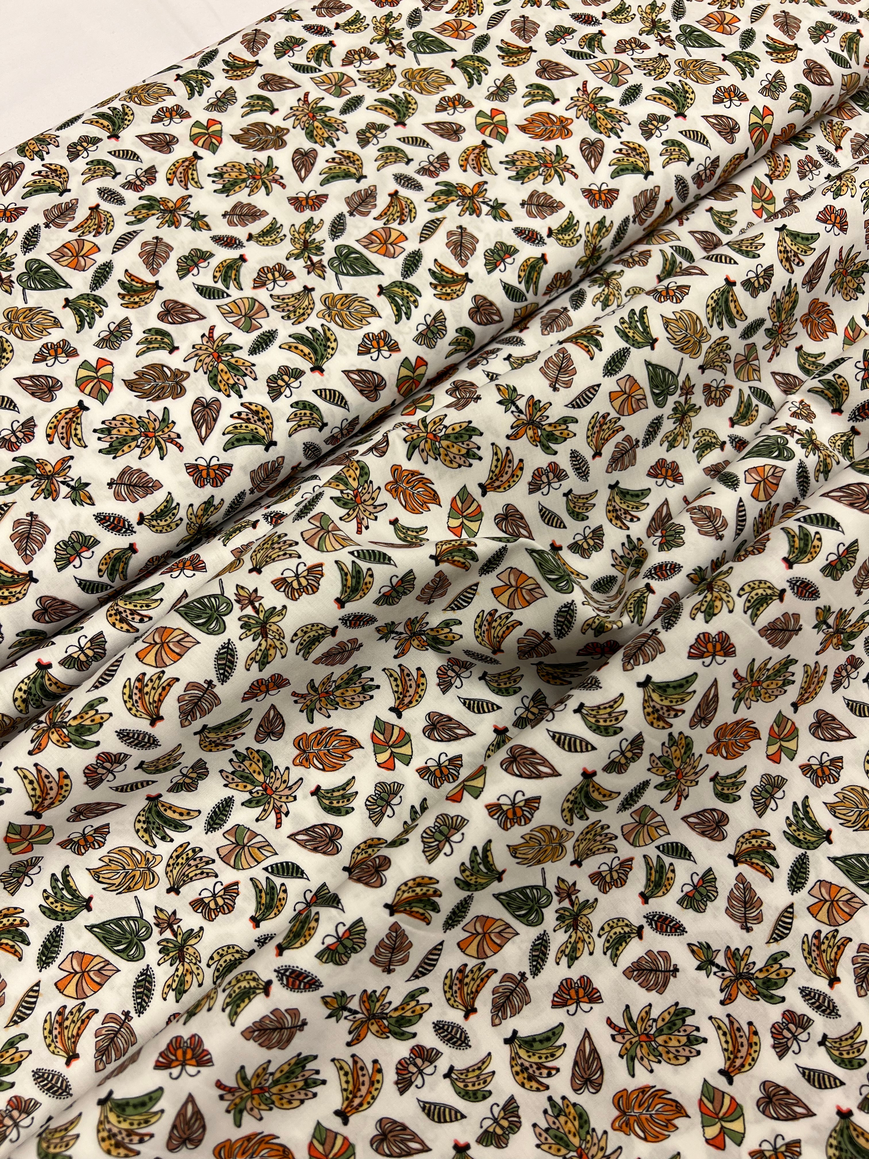 Jungle Jive Moss - Poplin Katoen