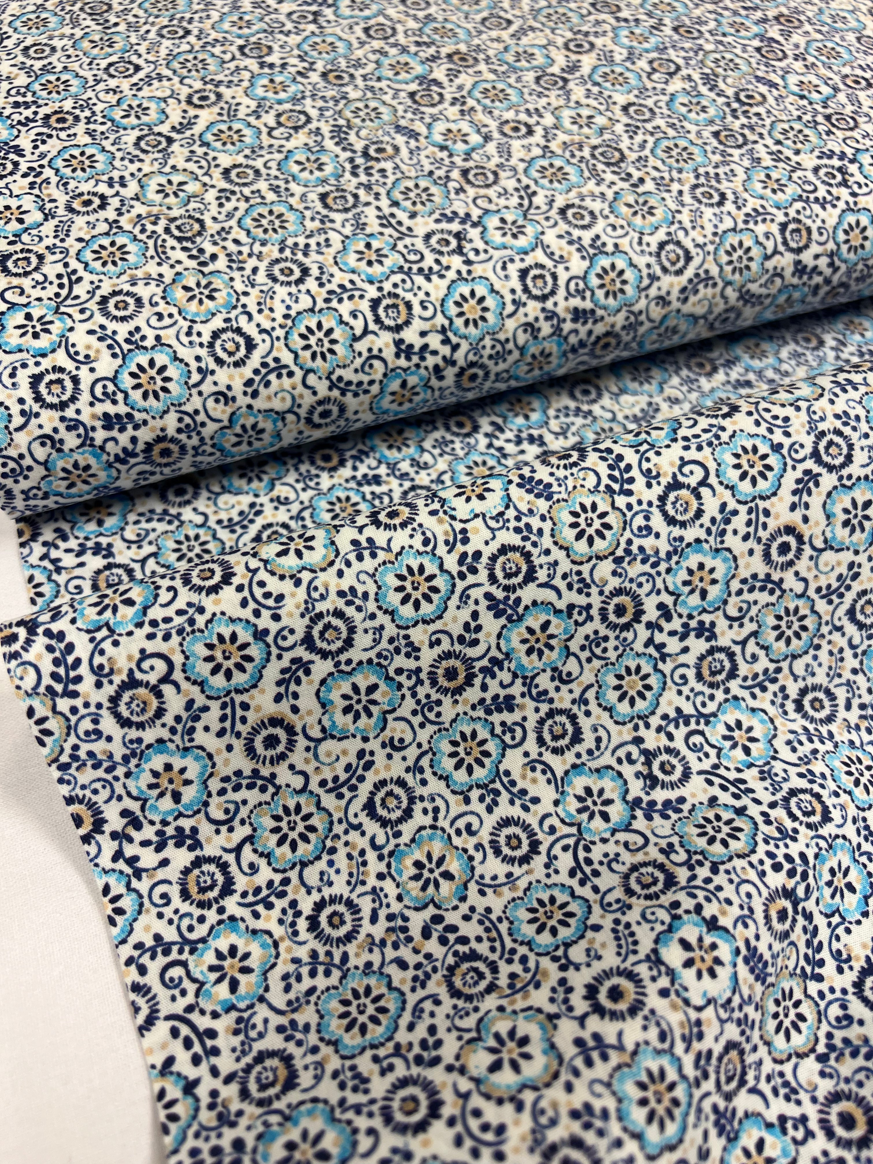 Vintage Valois - Poplin Katoen