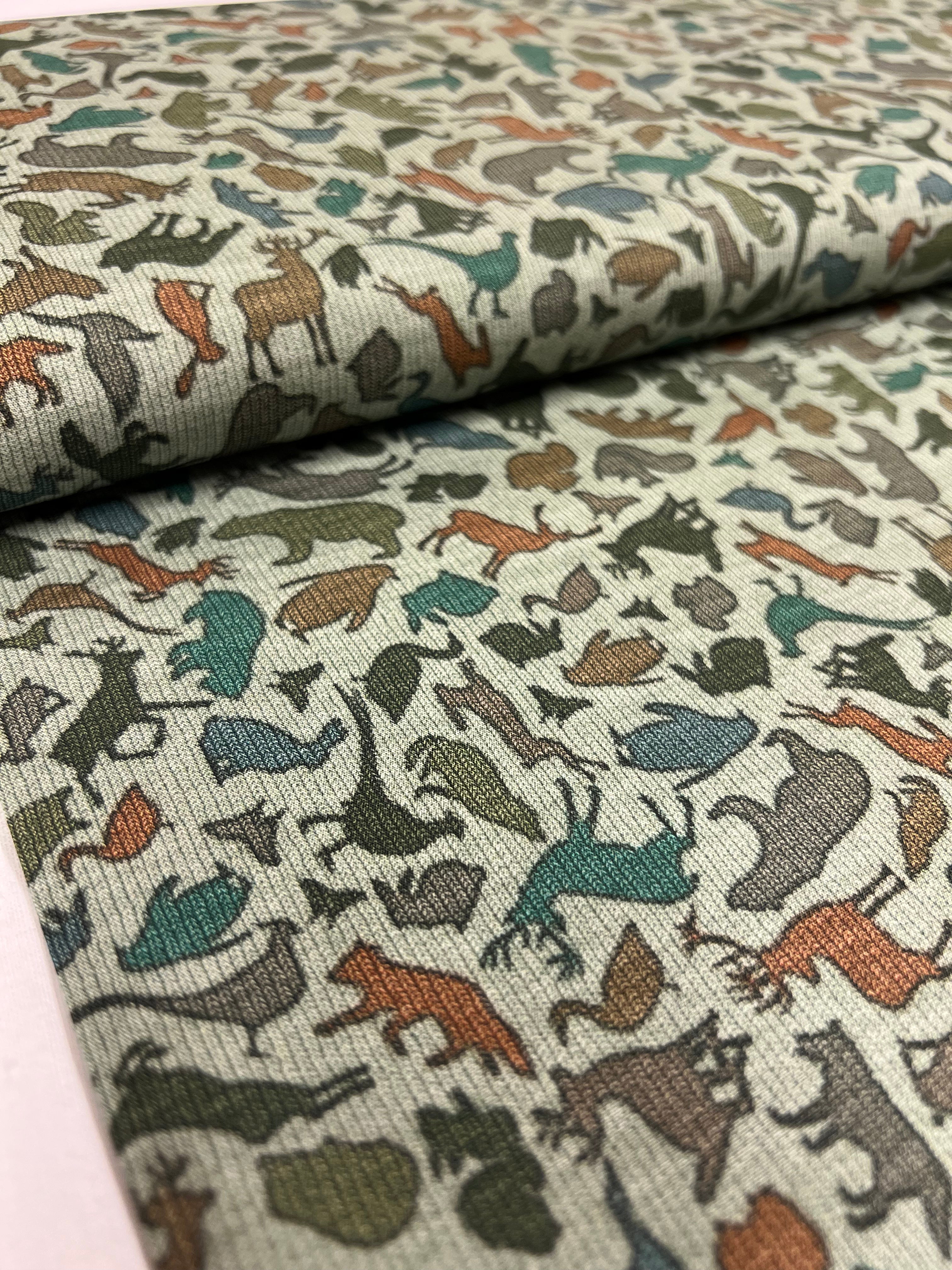 Wildwood Green - Poplin Katoen