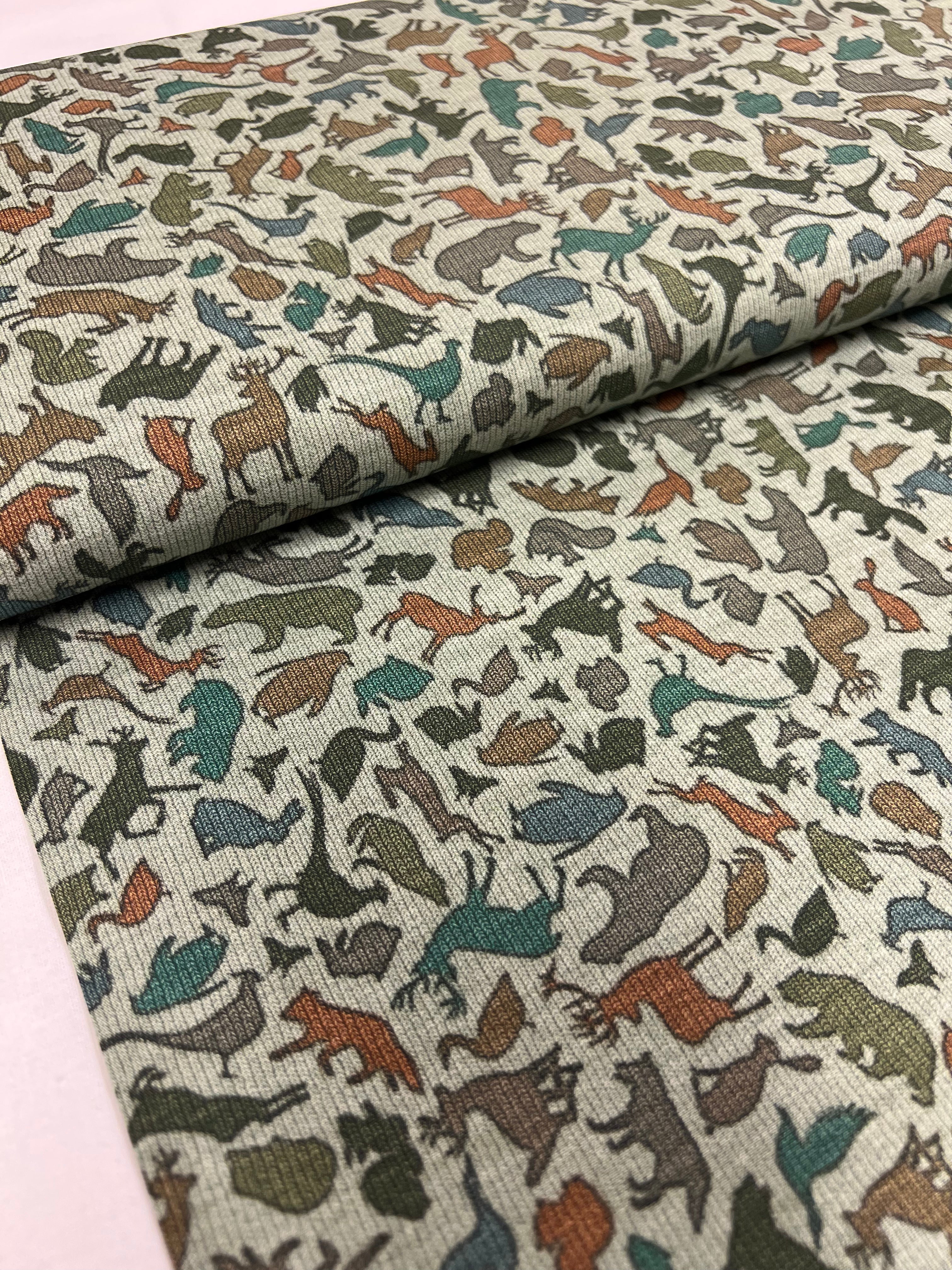 Wildwood Green - Poplin Katoen