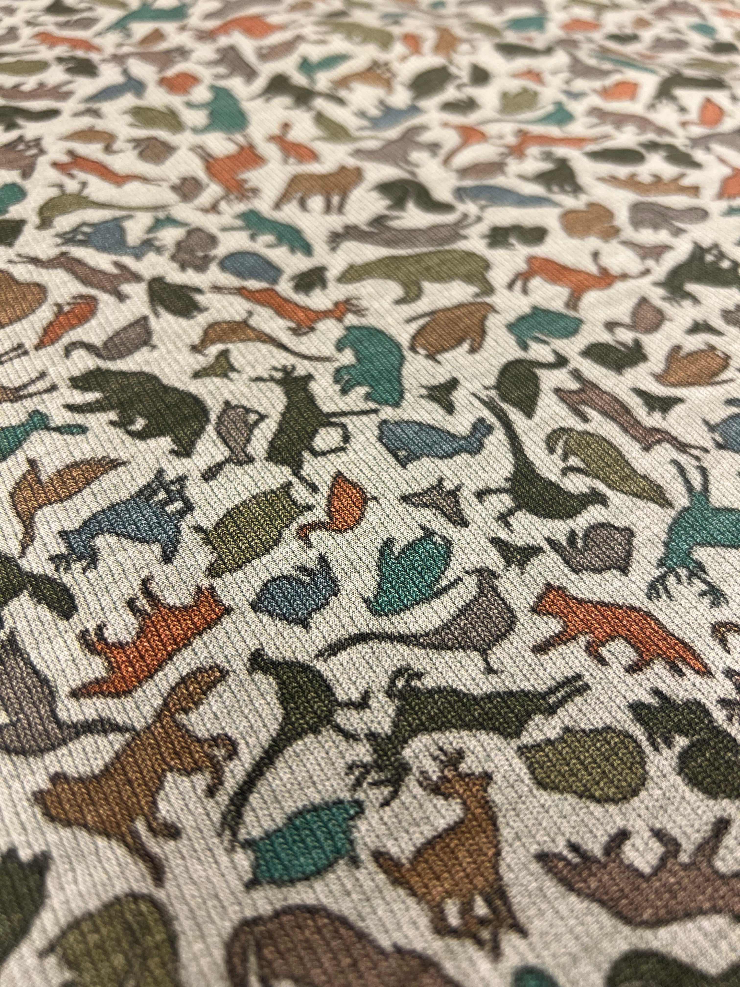 Wildwood Green - Poplin Katoen
