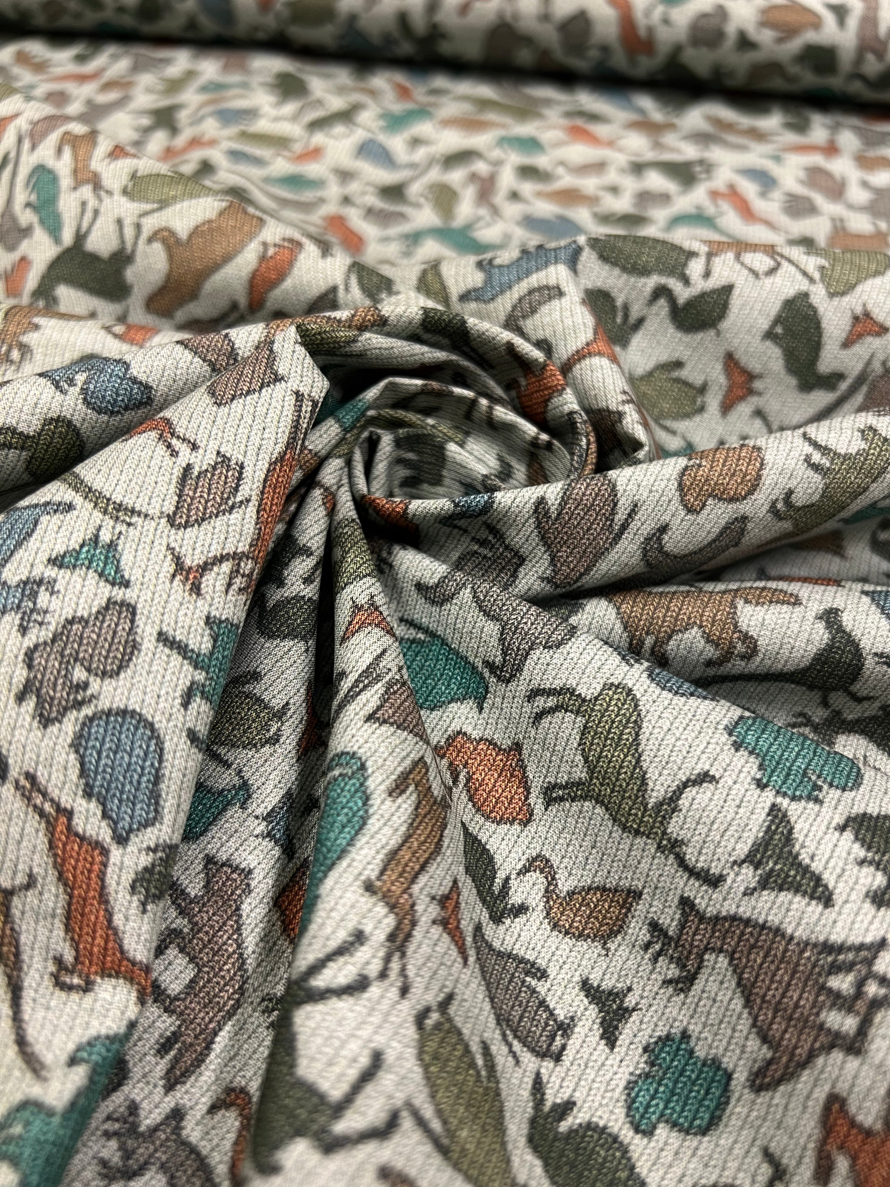 Wildwood Green - Poplin Katoen