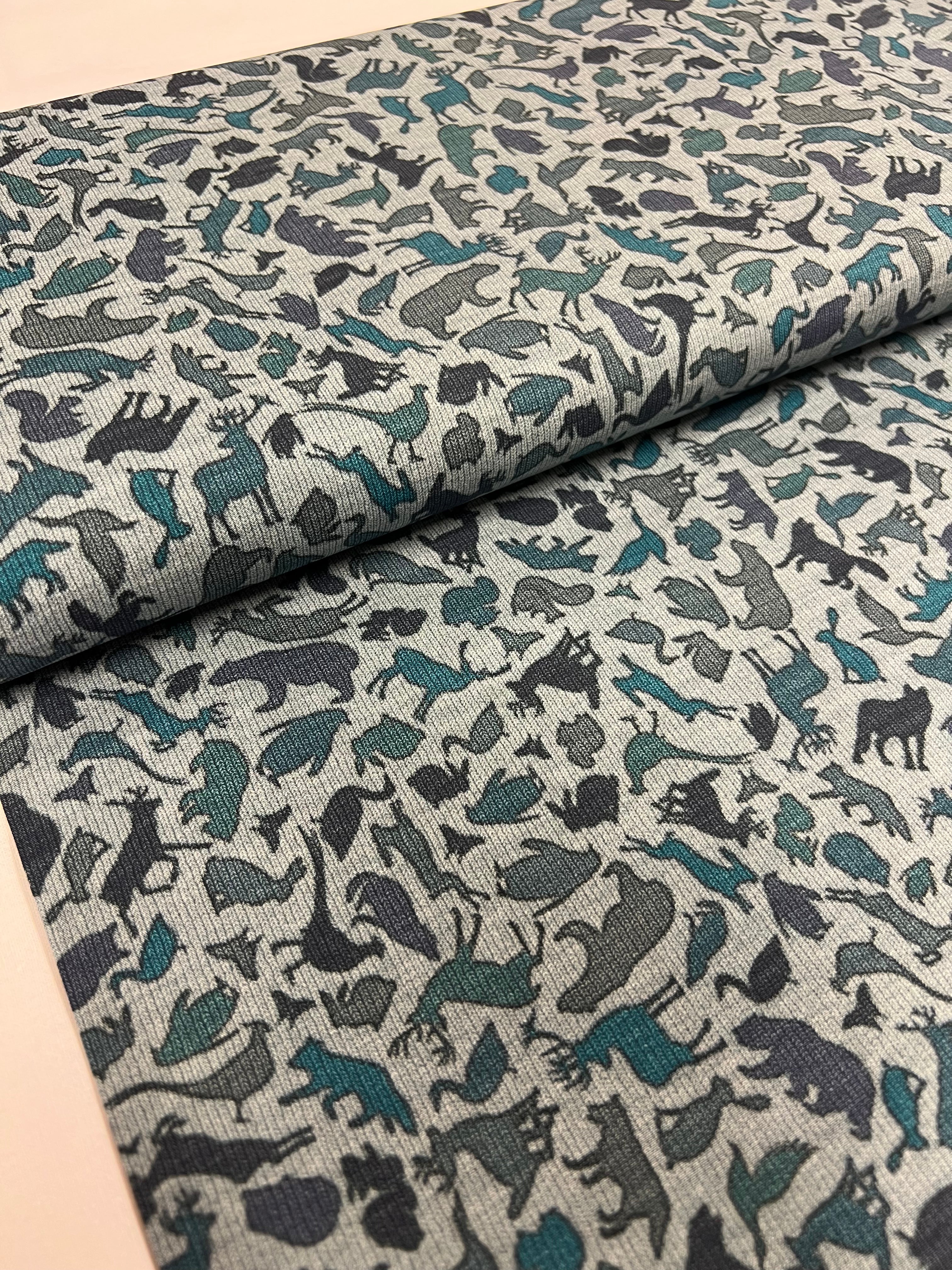 Wildwood Blue - Poplin Katoen