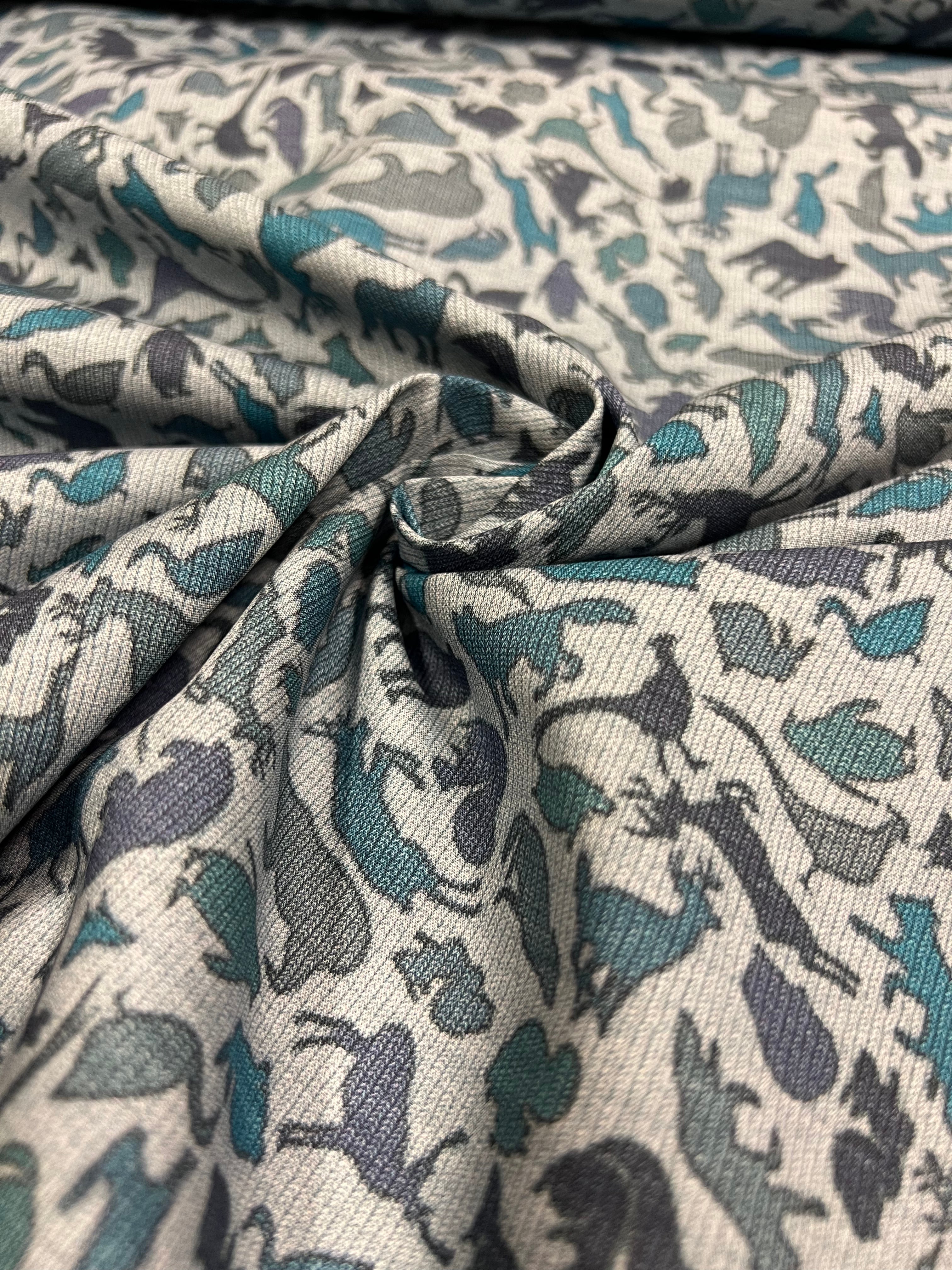 Wildwood Blue - Poplin Katoen