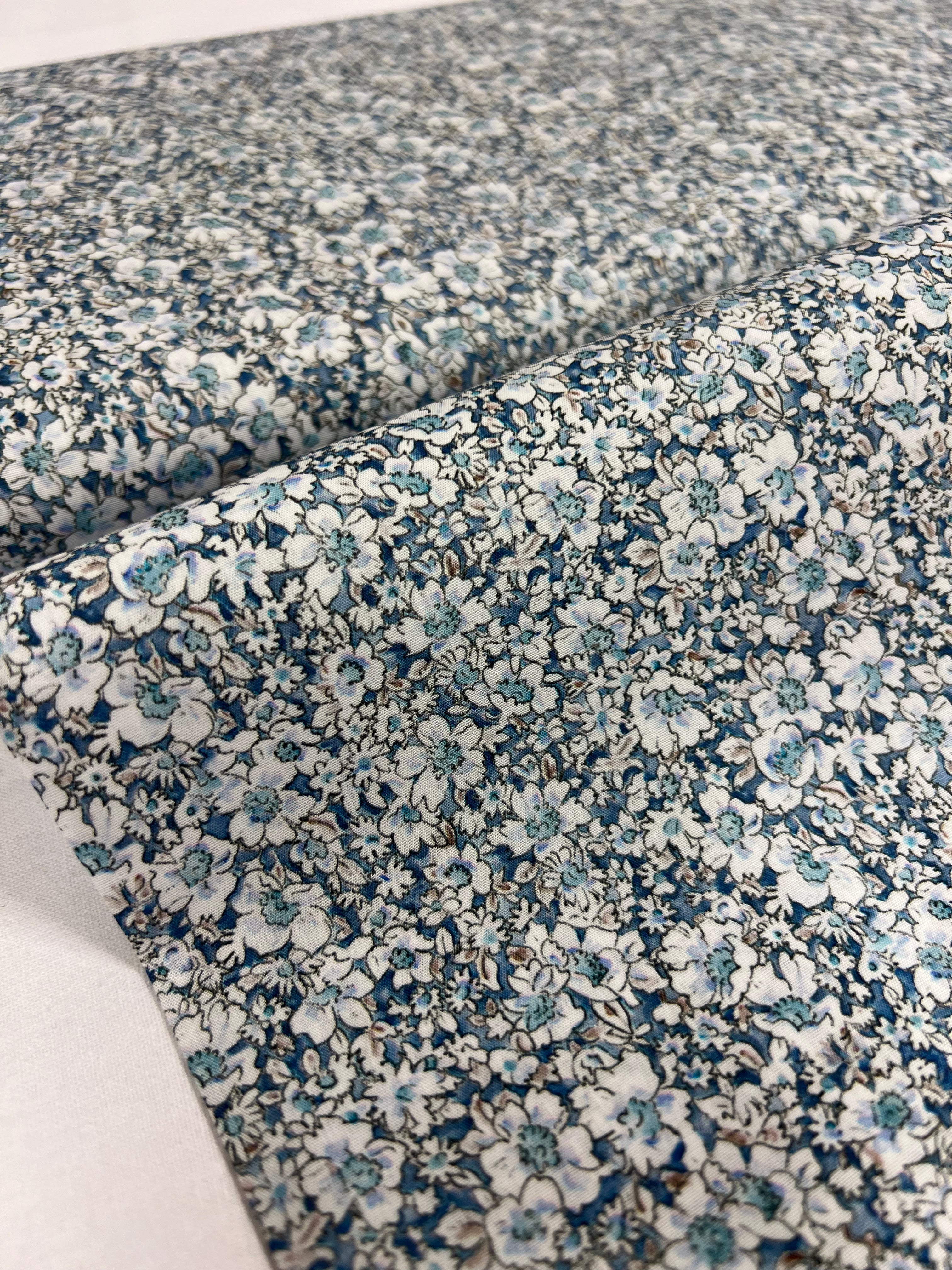 Petite Prairie Bleue - Poplin Katoen