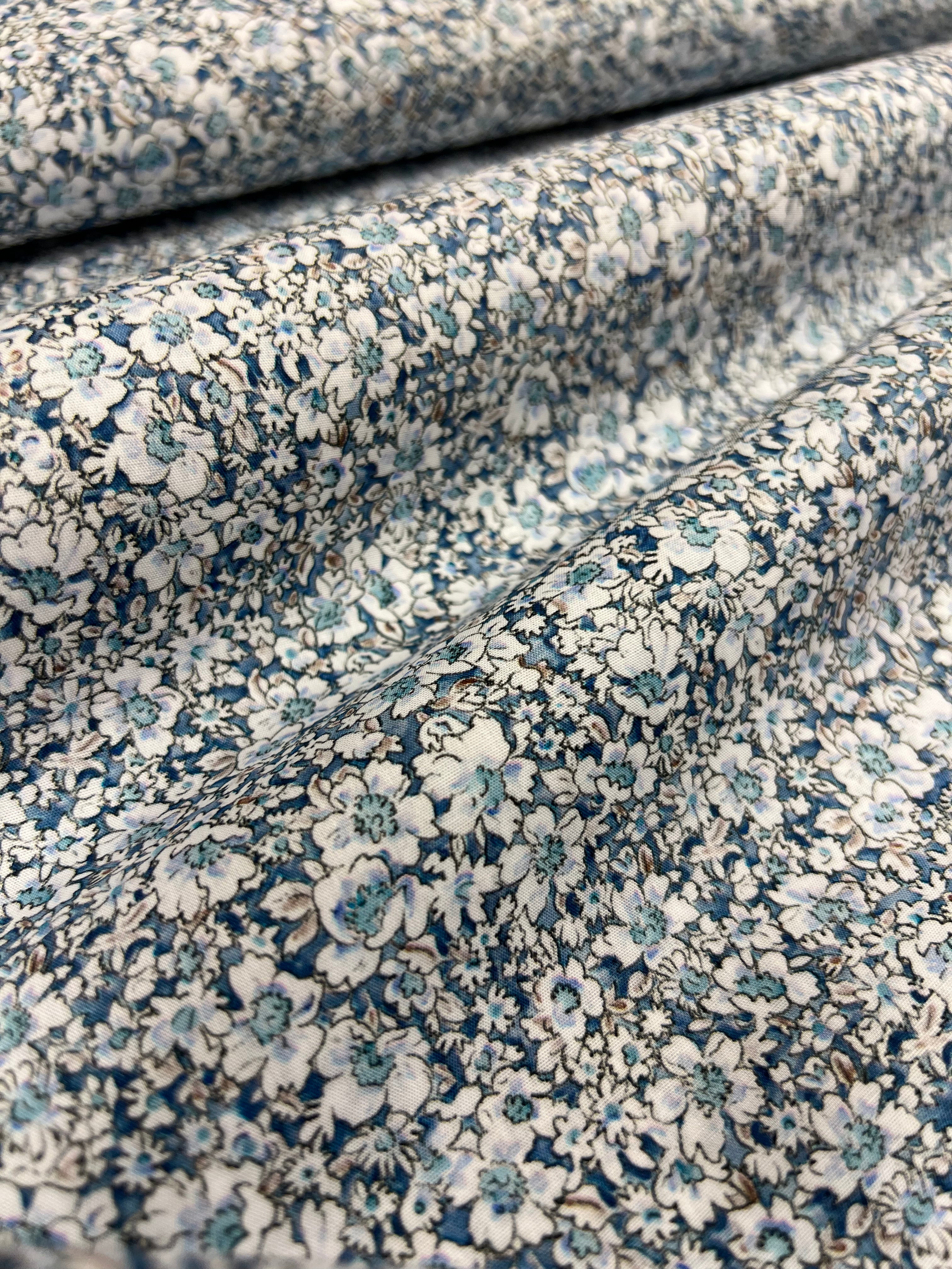 Petite Prairie Bleue - Poplin Katoen
